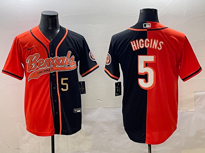 Cincinnati Bengals #5 RED/BLACK