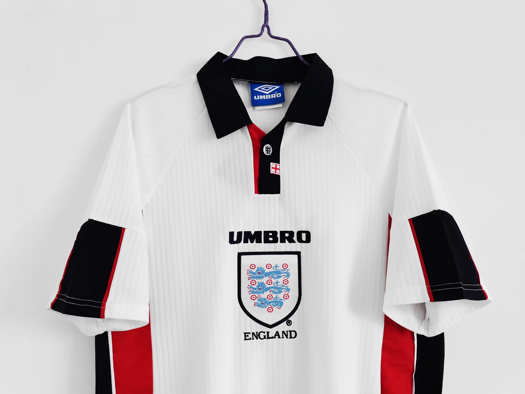 Retro  England 1998 Home White