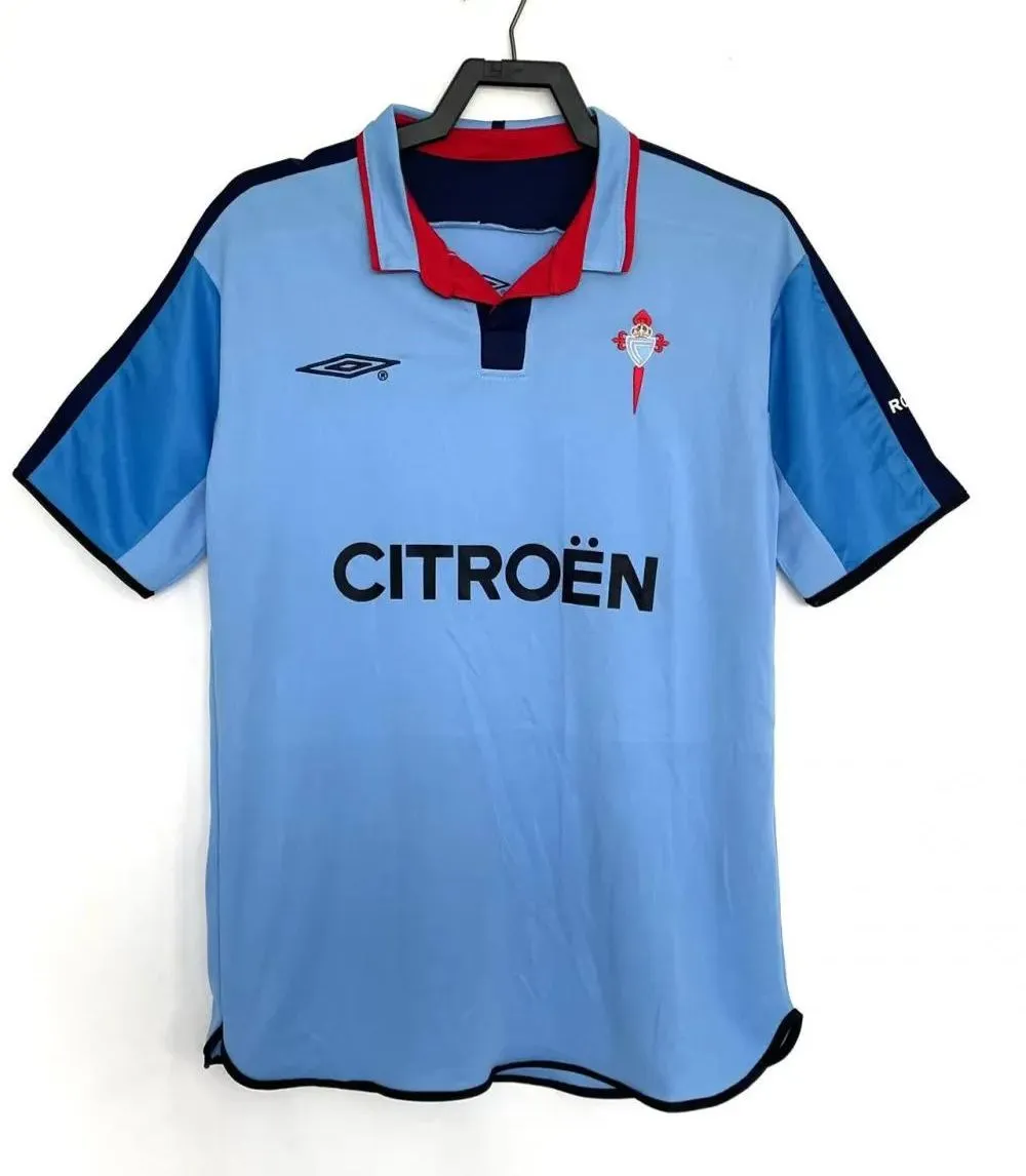 Retro Celta de Vigo 2003/04 home kit