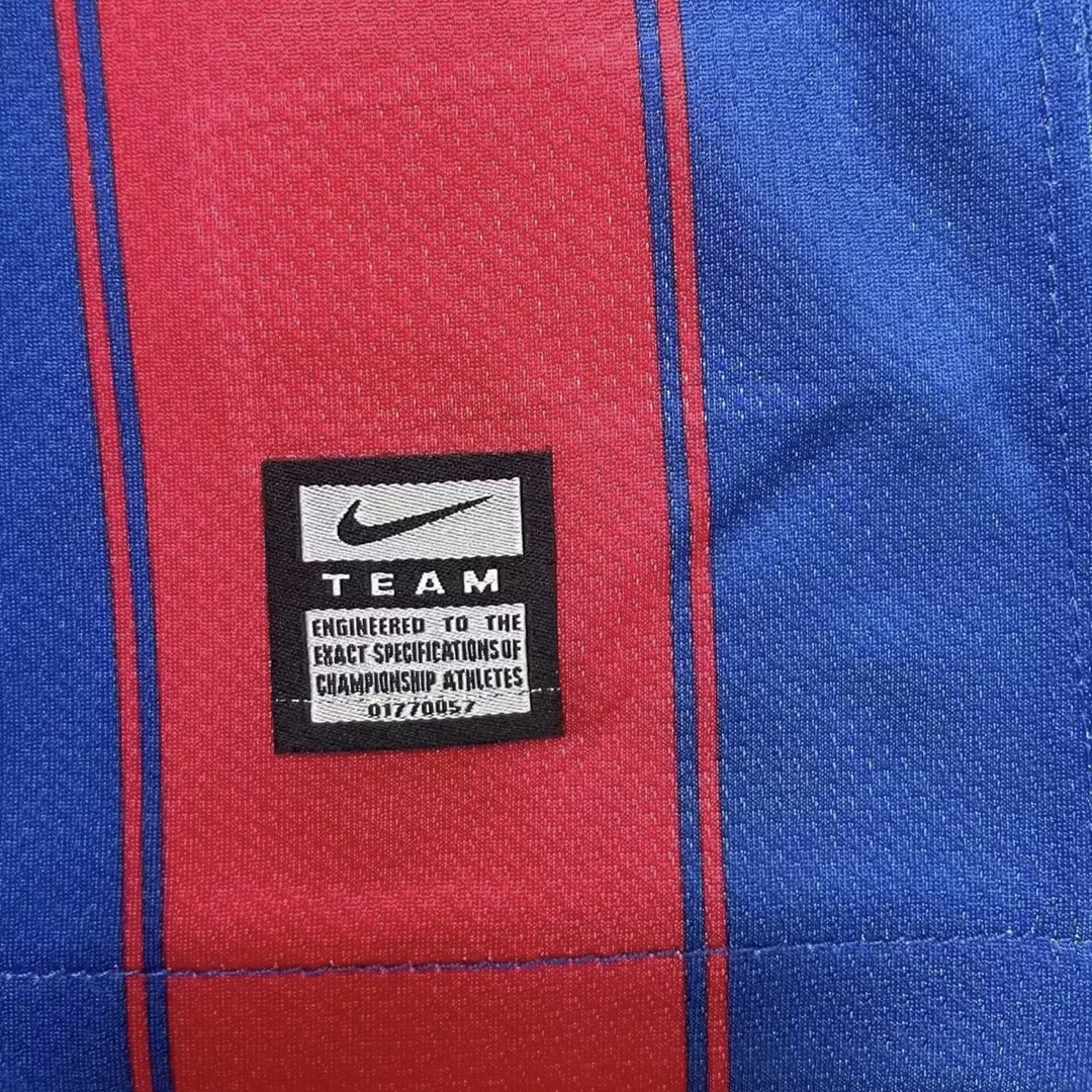 Retro 09/10 Barcelona Home Long Sleeves S-XXL