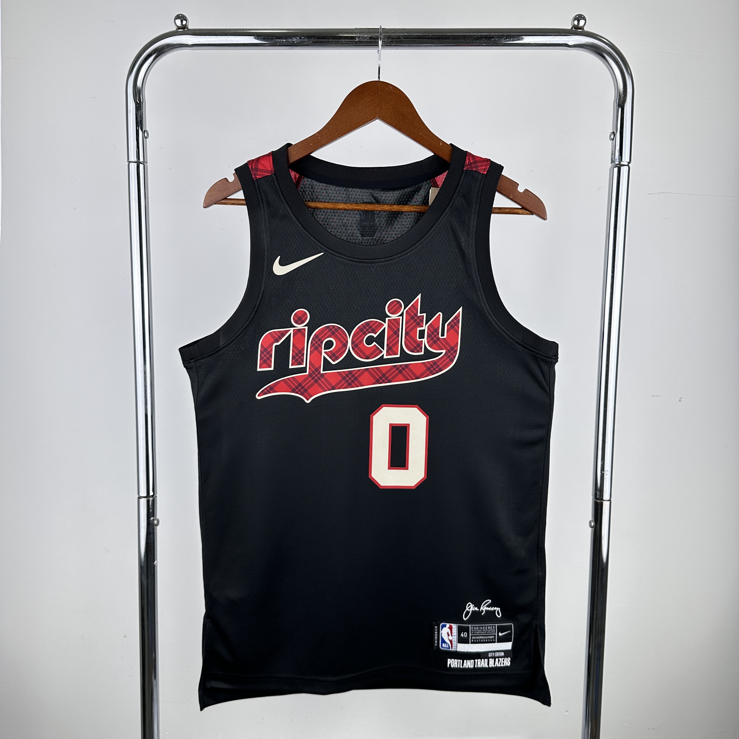 24 Season Portland Trail Blazers City Edition No.0 Lilard