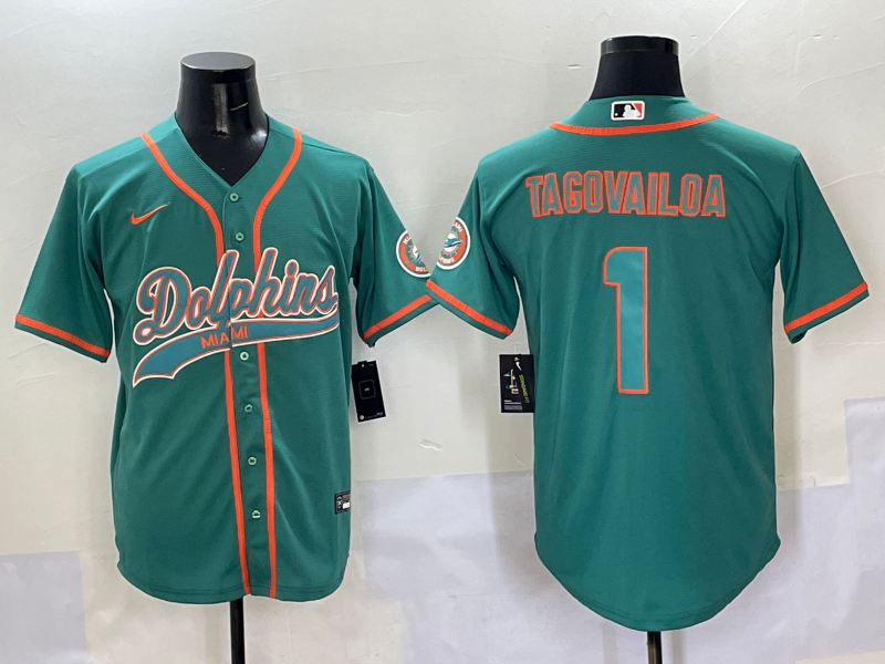 Miami Dolphins #1 Green