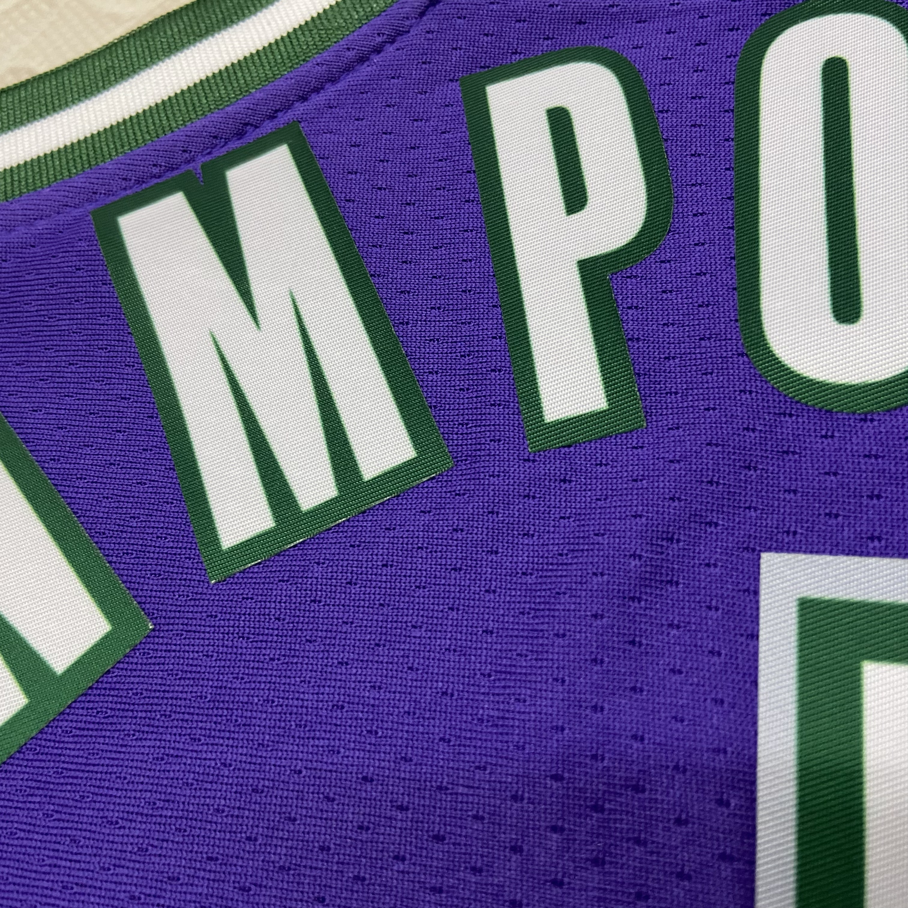 23 Season Milwaukee Bucks Purple  No.34