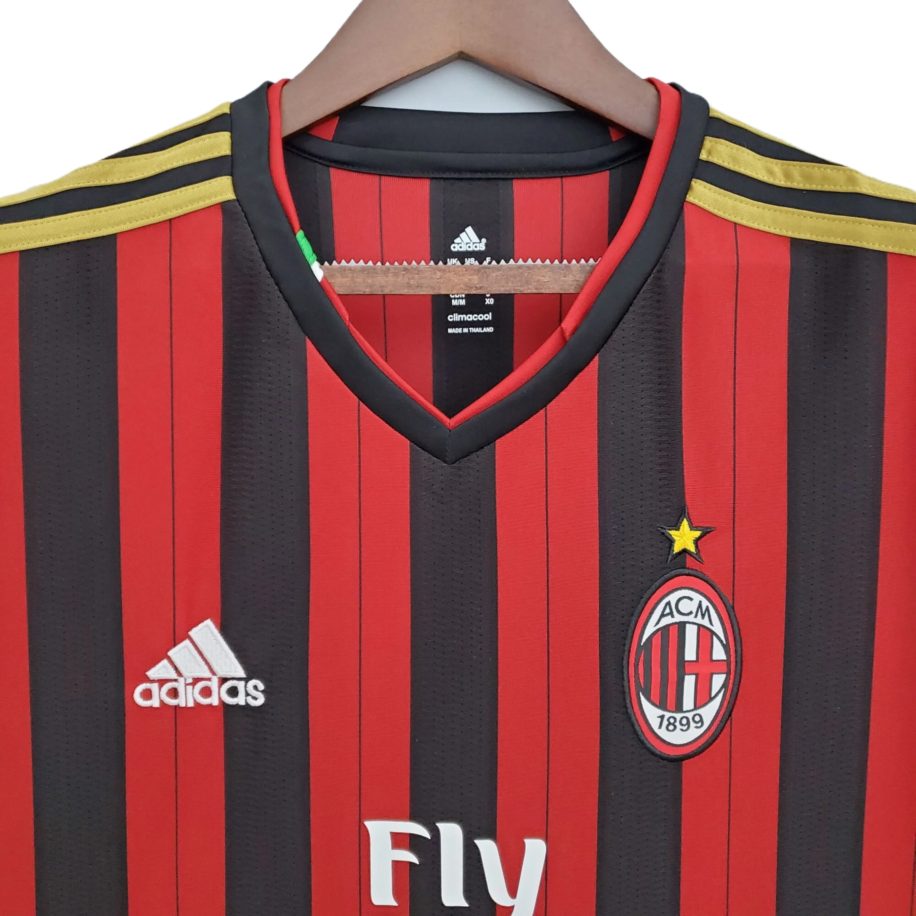 Retro 13/14 AC Milan Home Long Sleeves