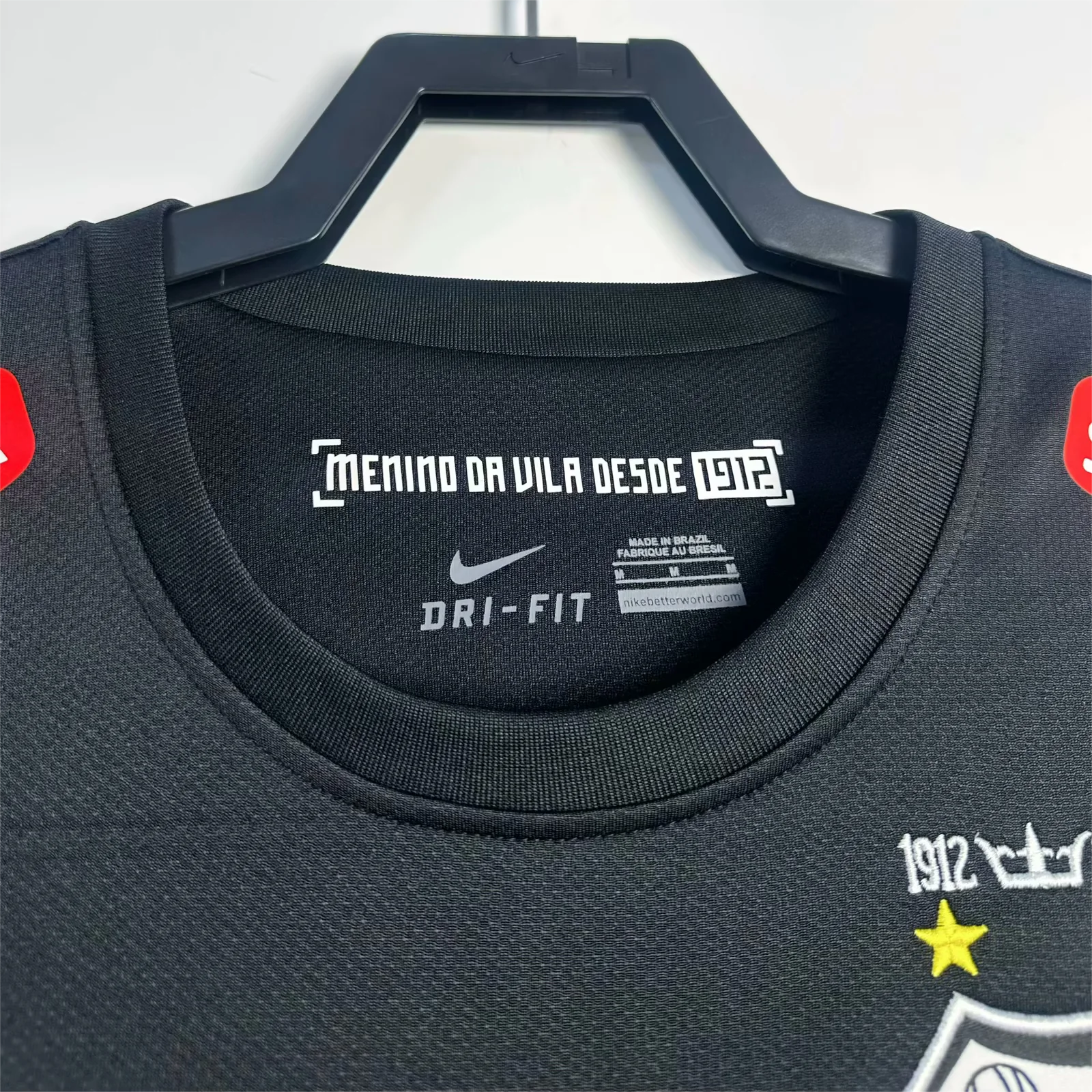 Retro 2013 Santos Black Long sleeves