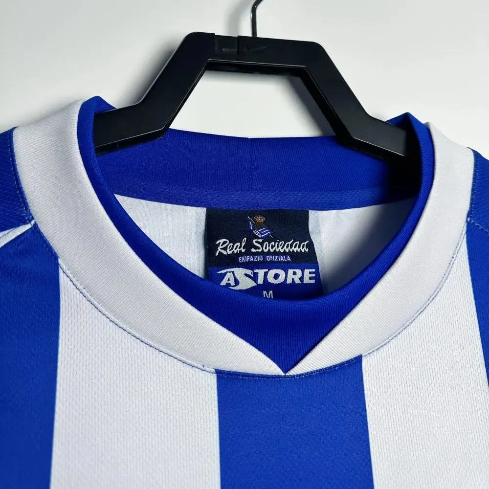 Retro Real Sociedad 2002-03 Home S-XXL