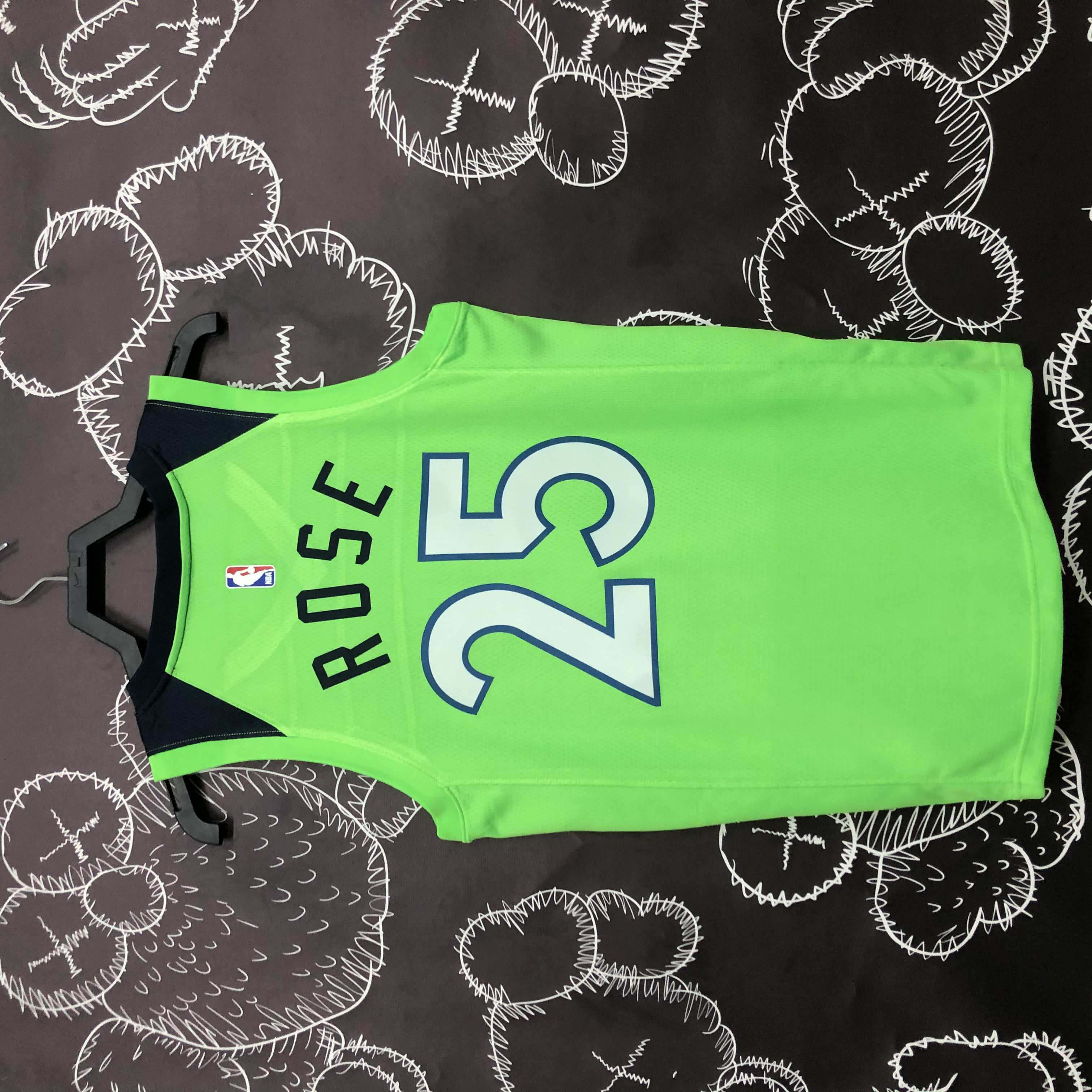 MINNESOTA TIMBERWOLVES GREEN  NO.25 ROSE
