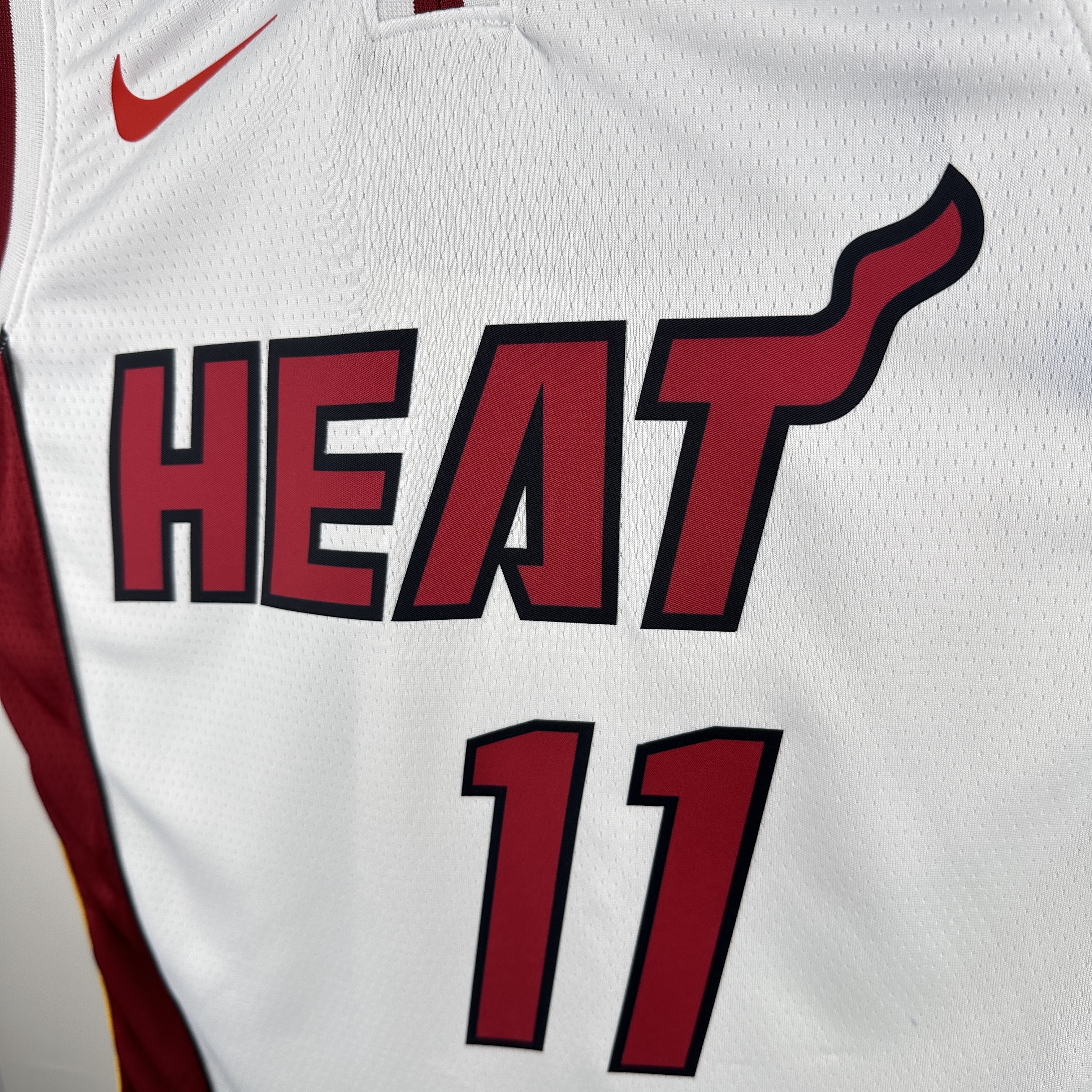 23 Season Miami Heat White  No.11 Jaquez