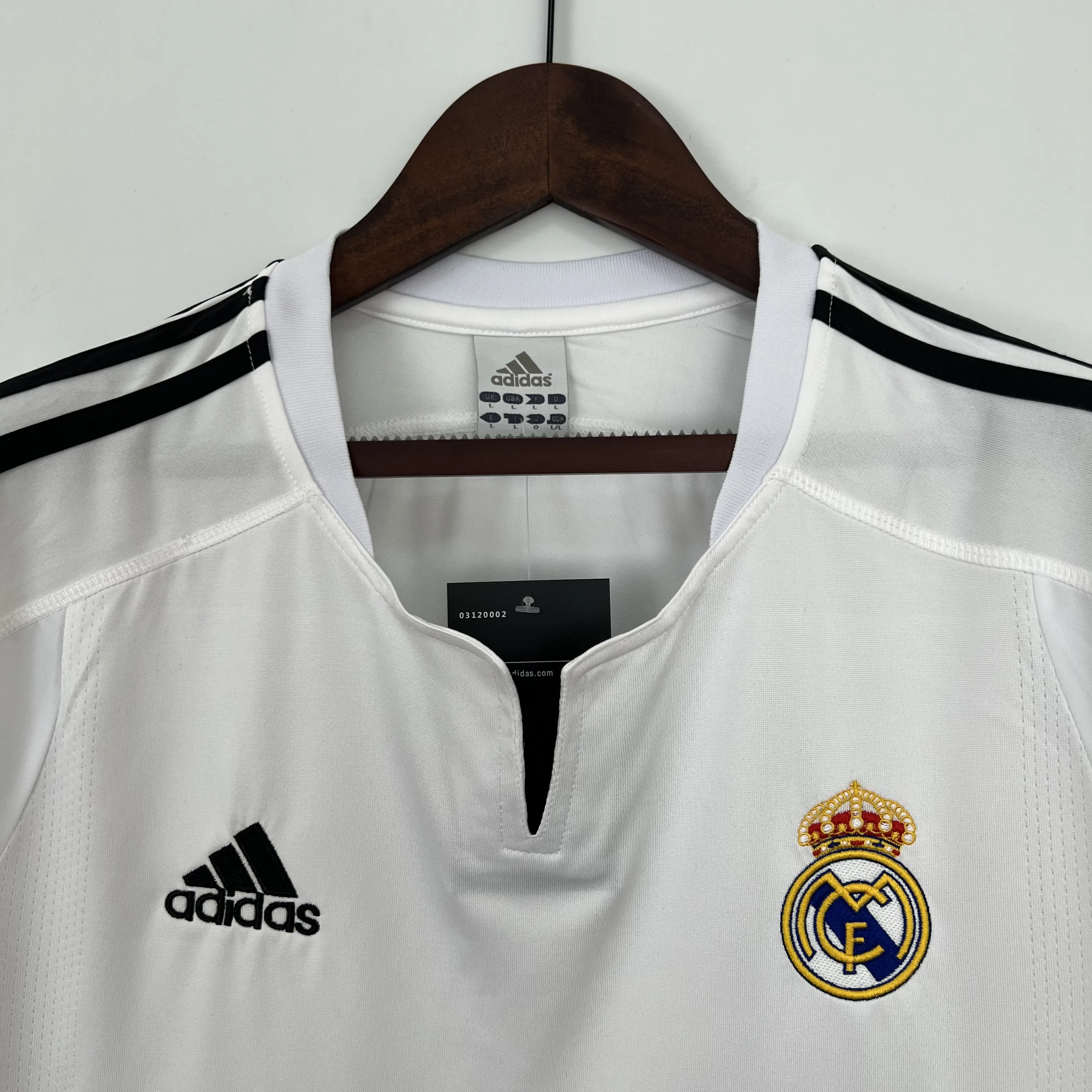 Retro  Real Mαdrid 03/04 Home White