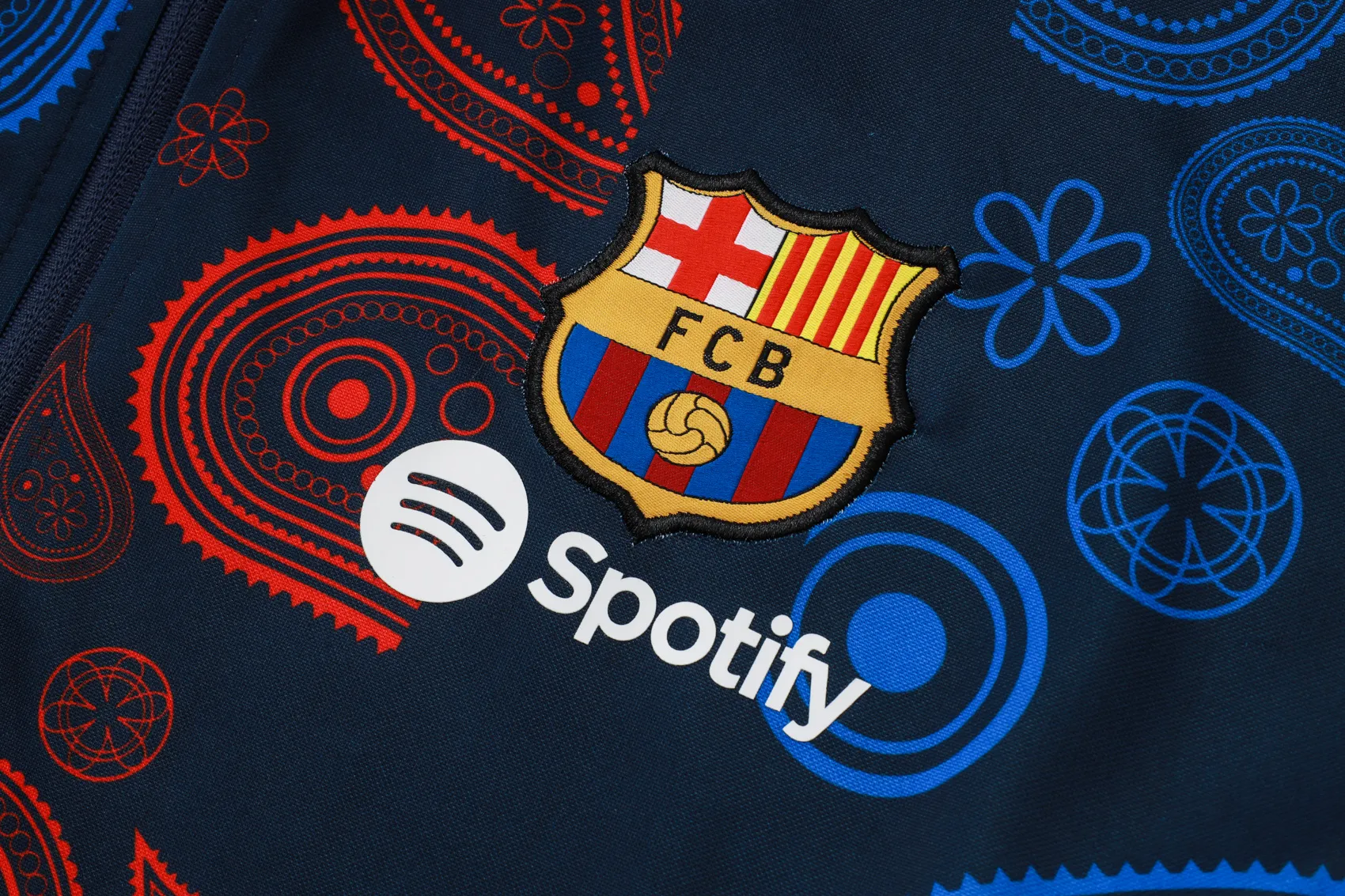 Adult/ Kids Barcelona 2425 full zipper Training Suit A841