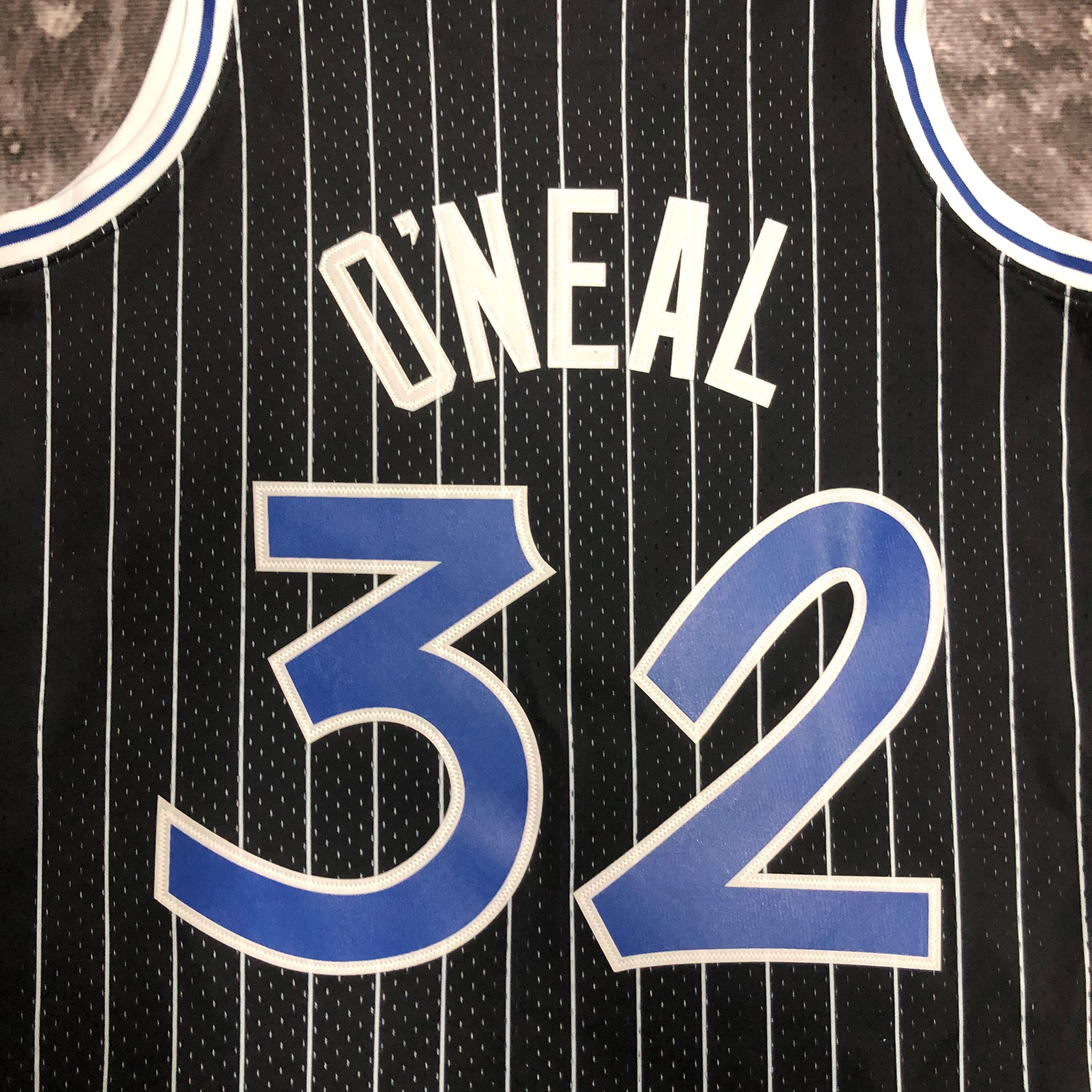 MN Heat Press Retro: ORLANDO MAGIC Black No.32