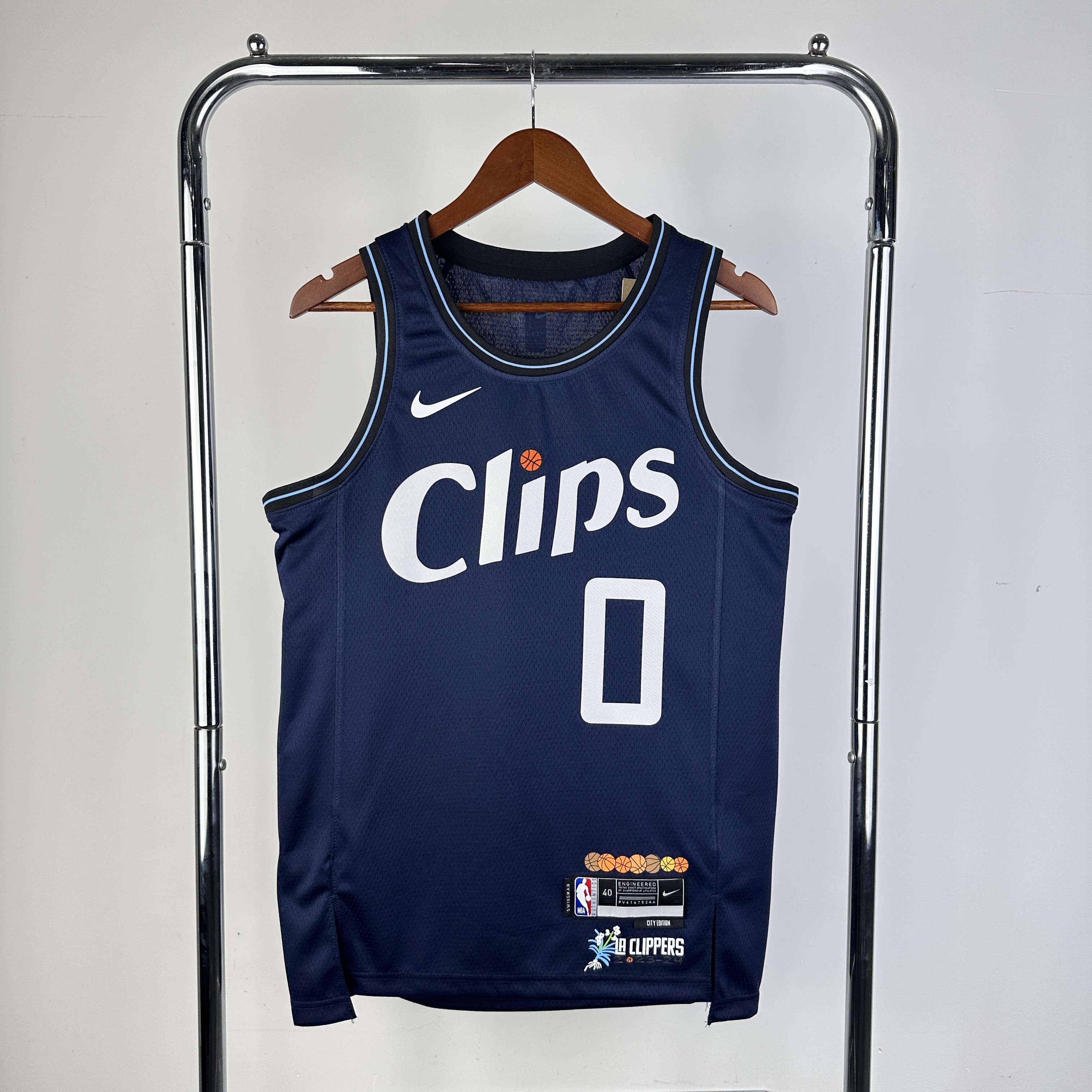 23 Season Los Angeles Clippers City Edition No.0 Westbrook