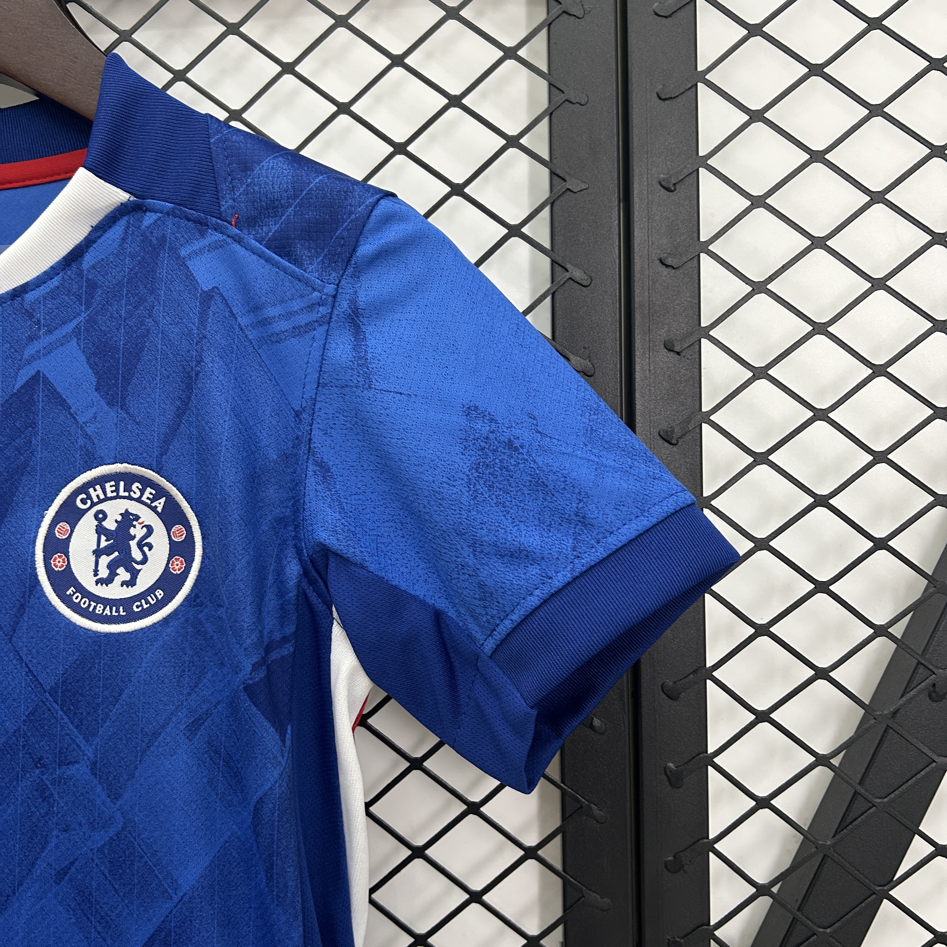 Chelsea Cup Home Match Shirt 2025-26 with World Champions 25 chest badge（KIDS/ADULT SET）