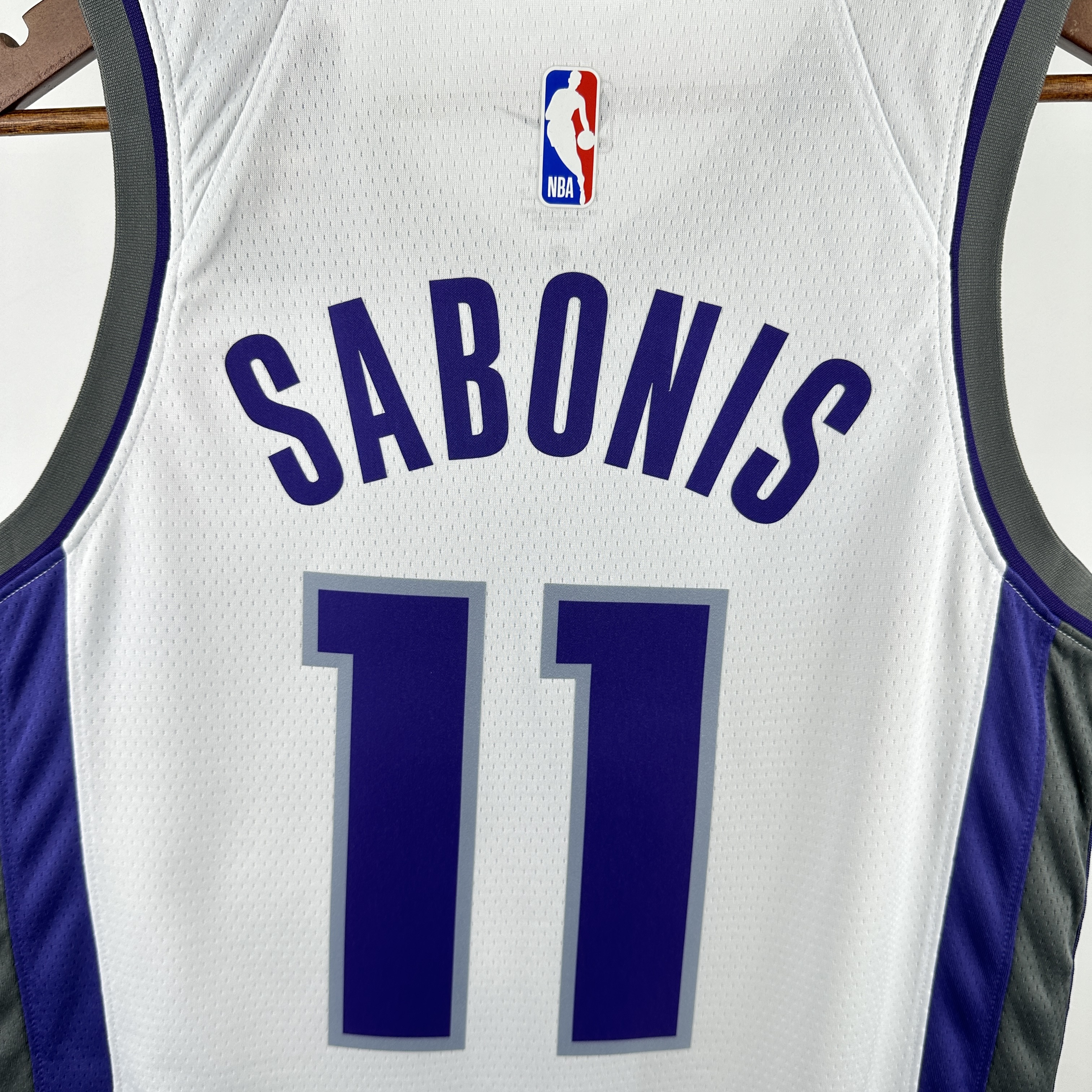 23 SEASON SACRAMENTO KINGS Home White  #11 SABONIS