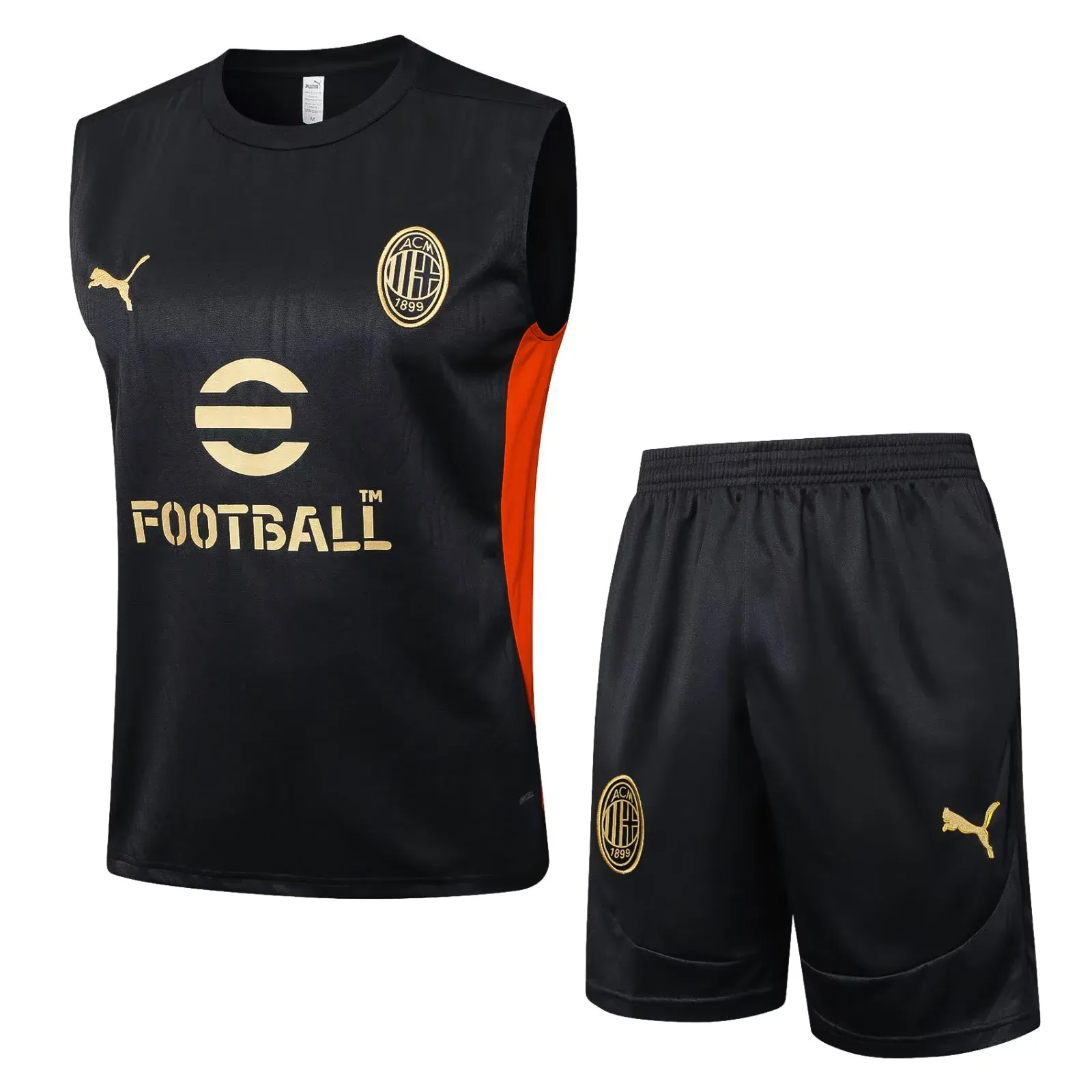 AC Milan Sleevesless Training Suit D1301