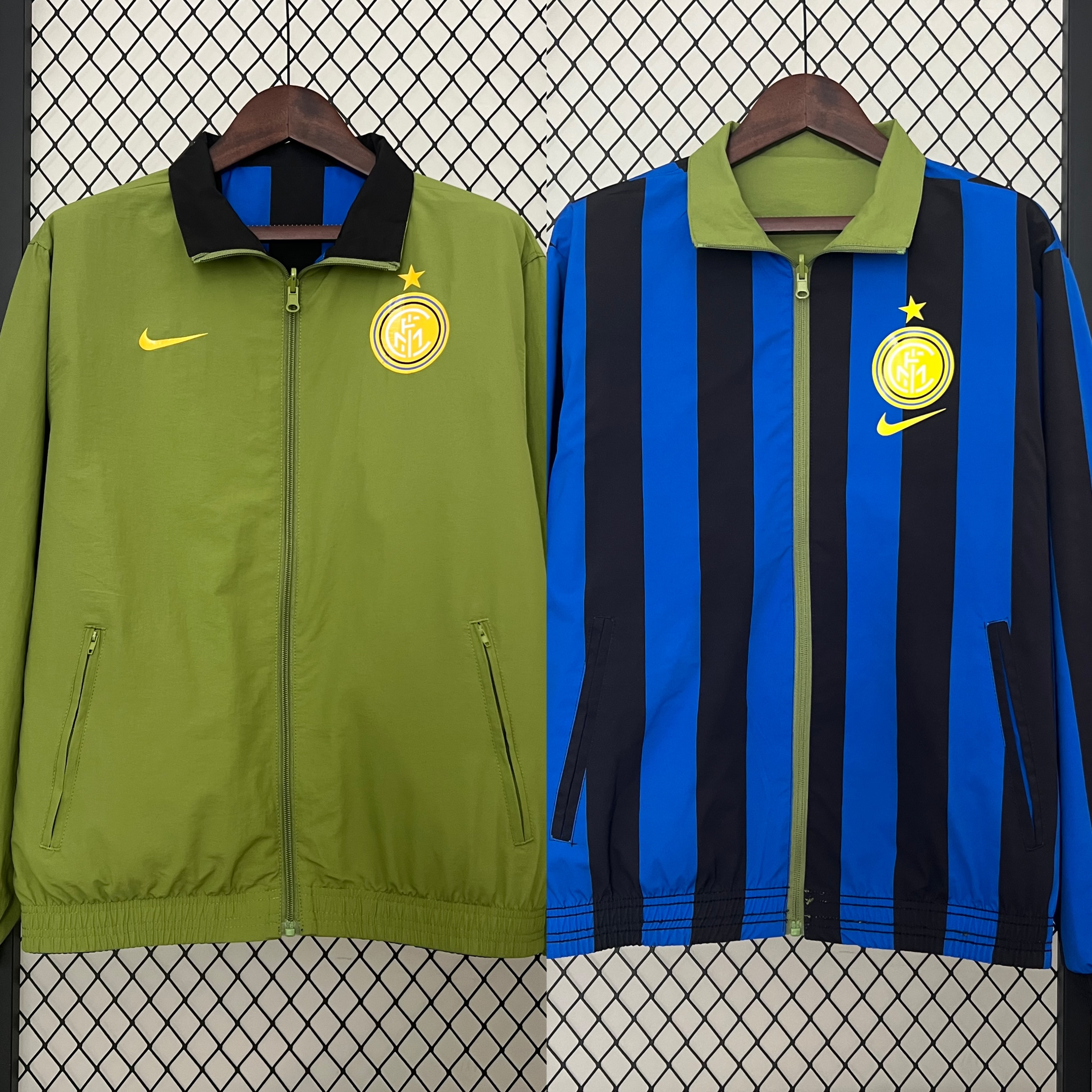 INTER MilanO Trench Coat Reversible S-XXL