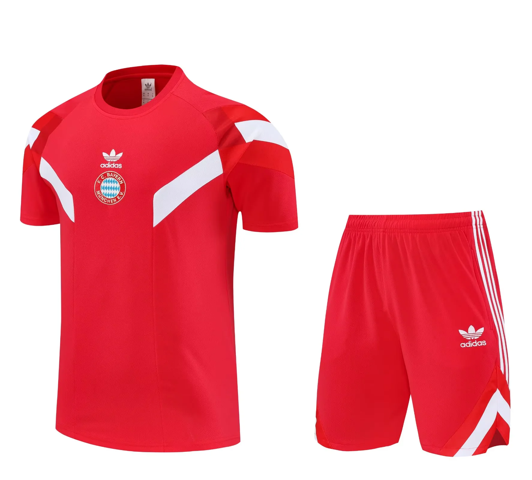 Bayern München 25/26 Short Sleeves Training suit Red