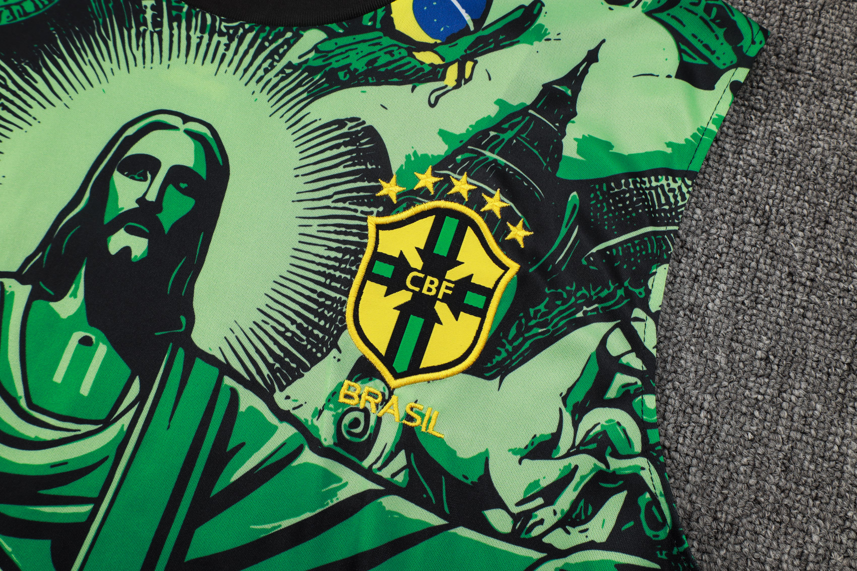 Brasil Sleevesless Training Suit Green D1229