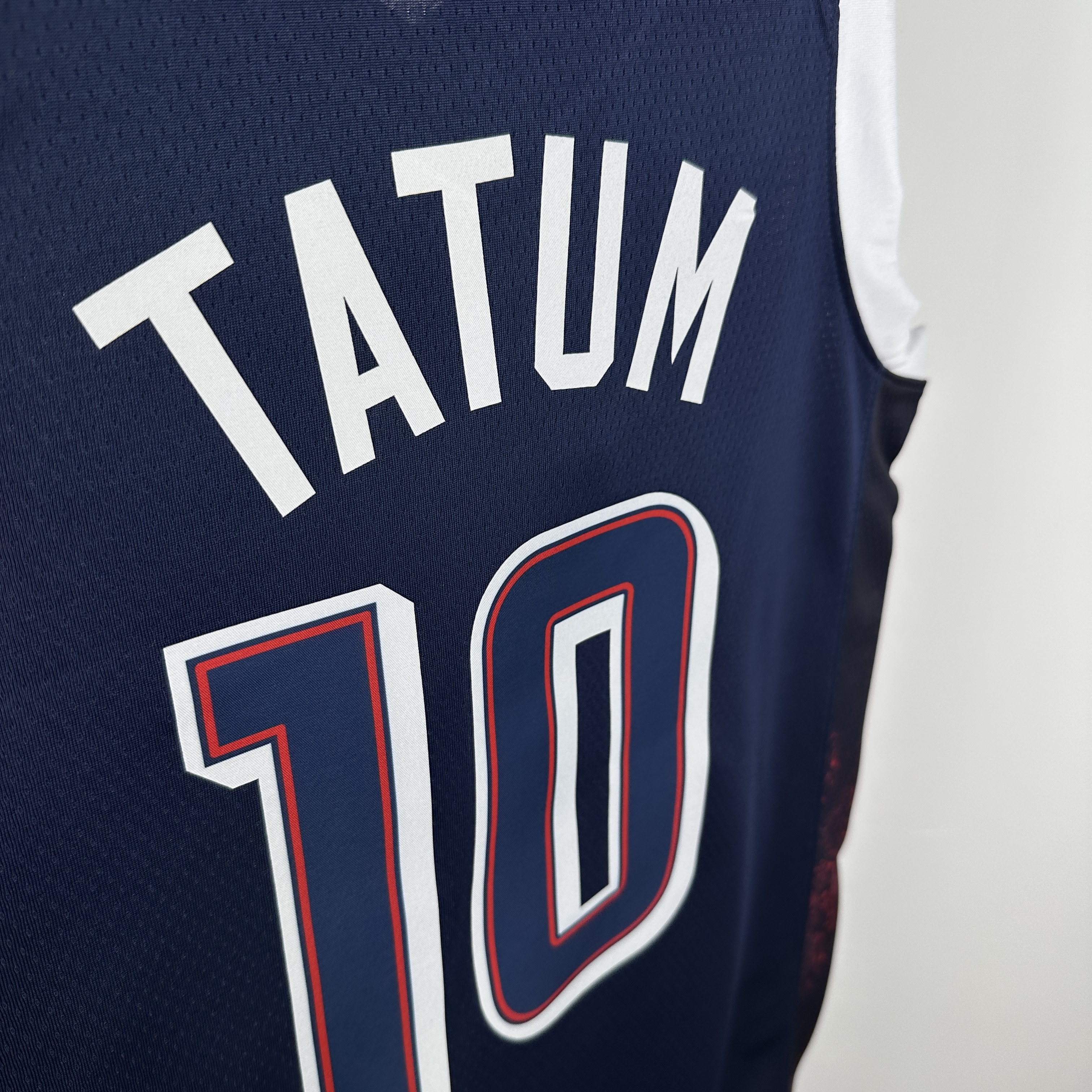 2024 Olympic Basketball USA Blue No.10 Tatum