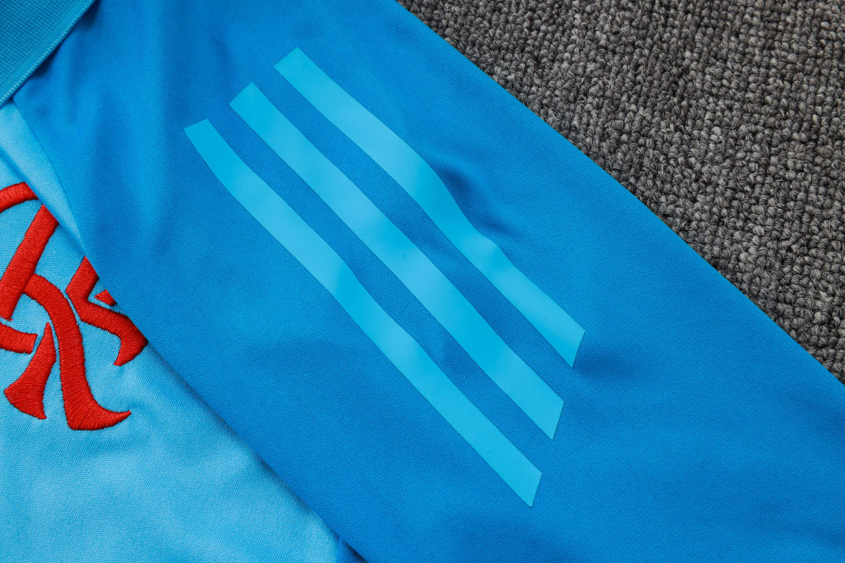 24-25 Flamengo Short Sleeves  Long Pants Training Suit C1145