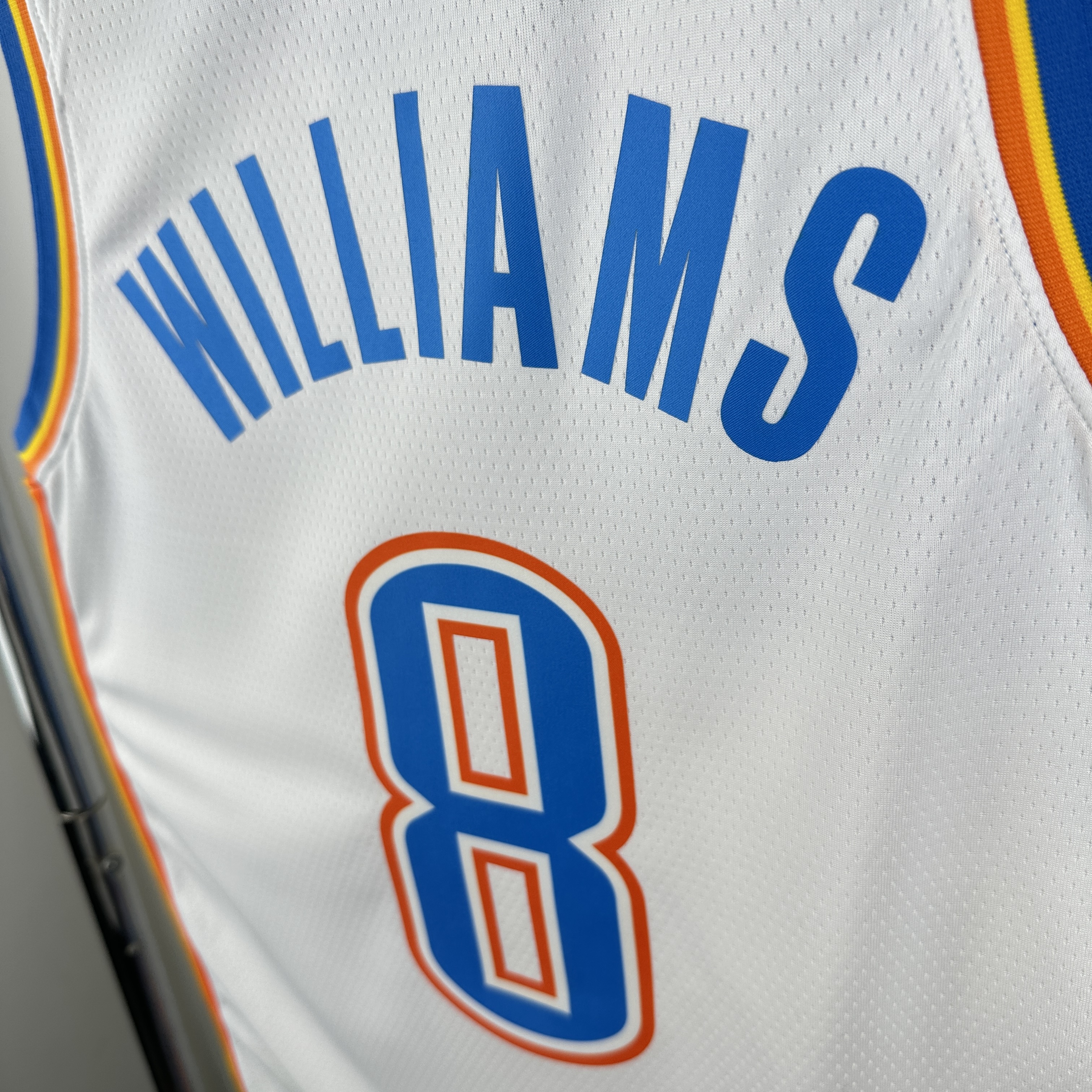 23 Season Oklahoma City Thunder White No.8
