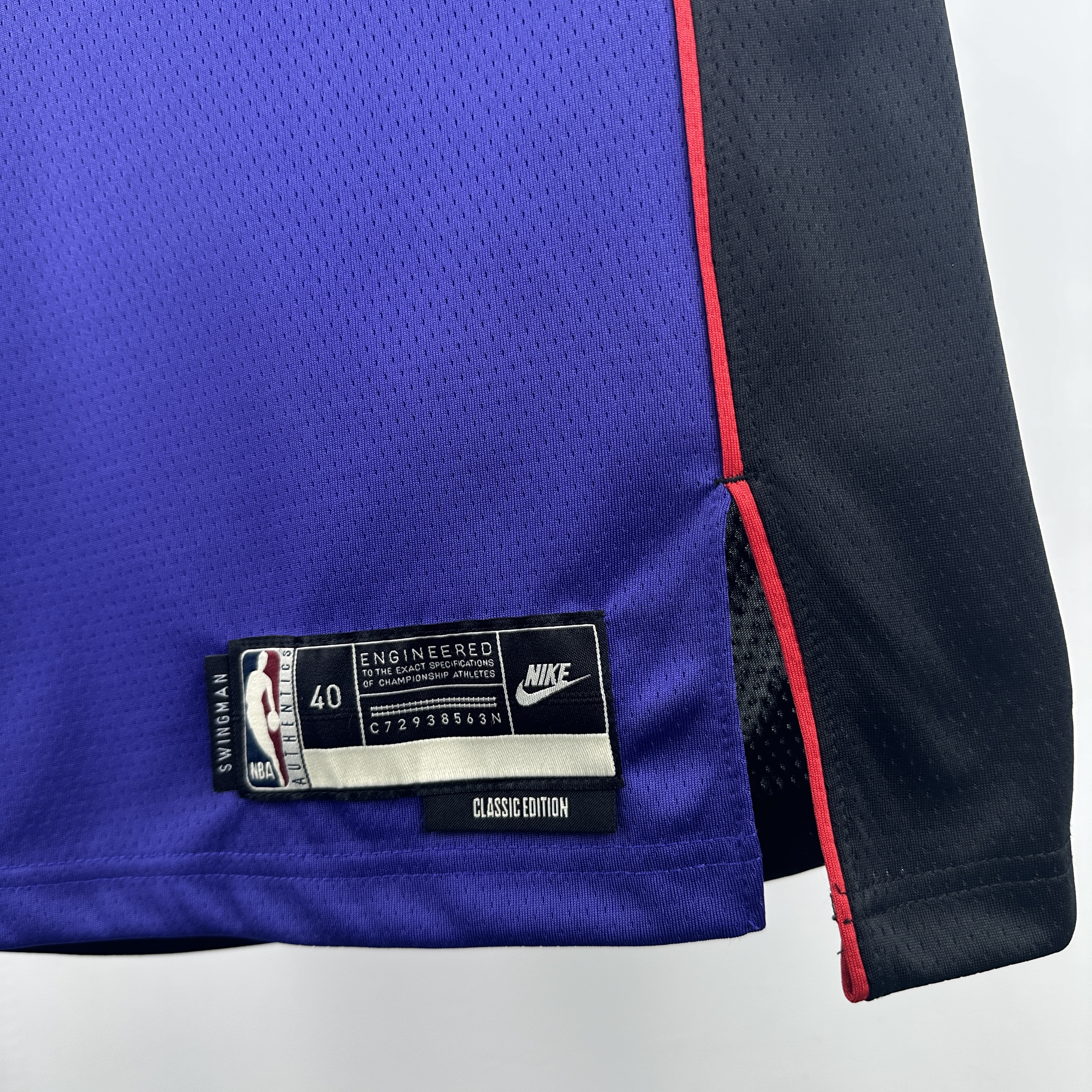 25 Season Toronto Raptors Purple  No.15 Carter