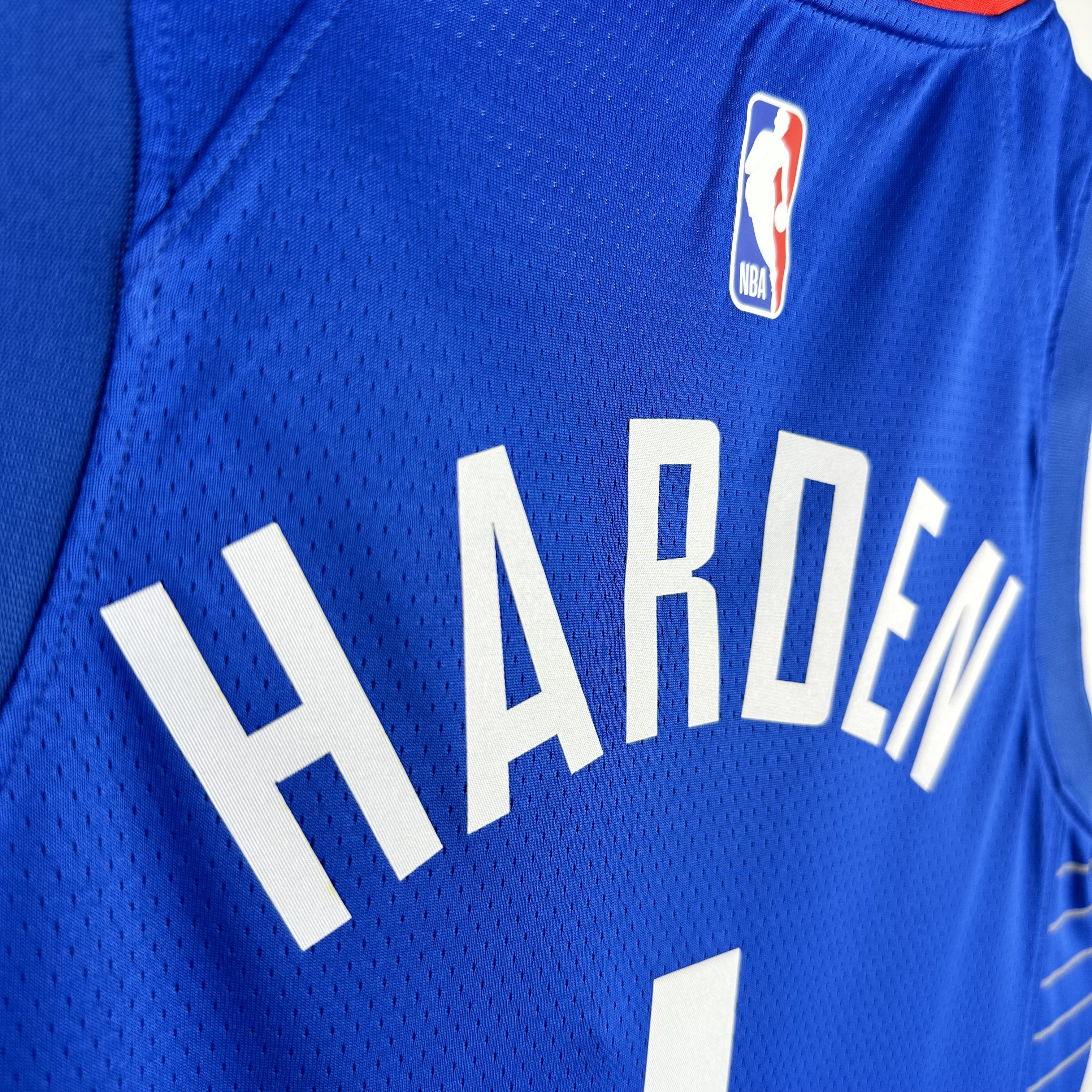 23 Season Los Angeles Clippers Away Blue  No.1 Harden