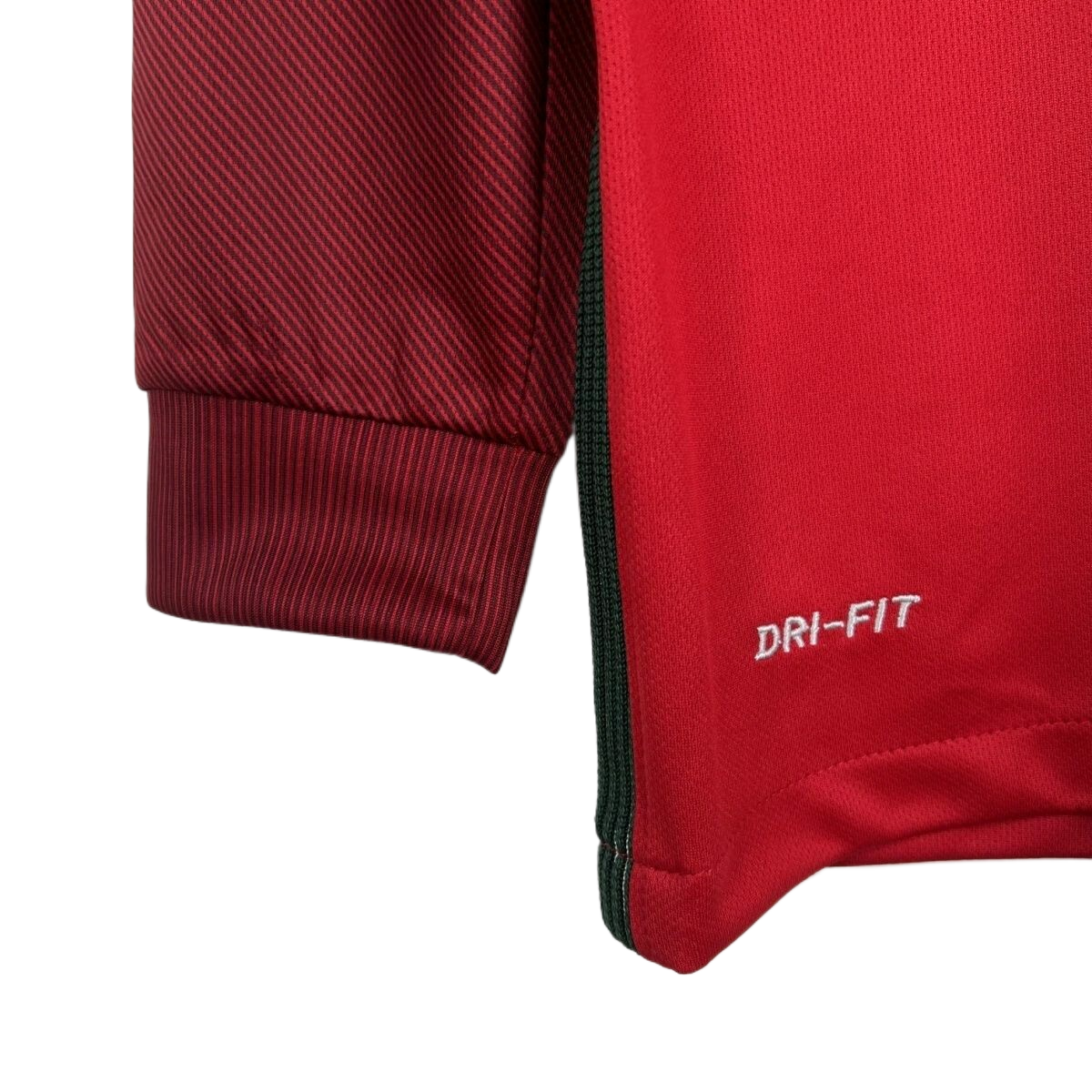 Retro  Portugal 2016 Home Red Long Sleeves