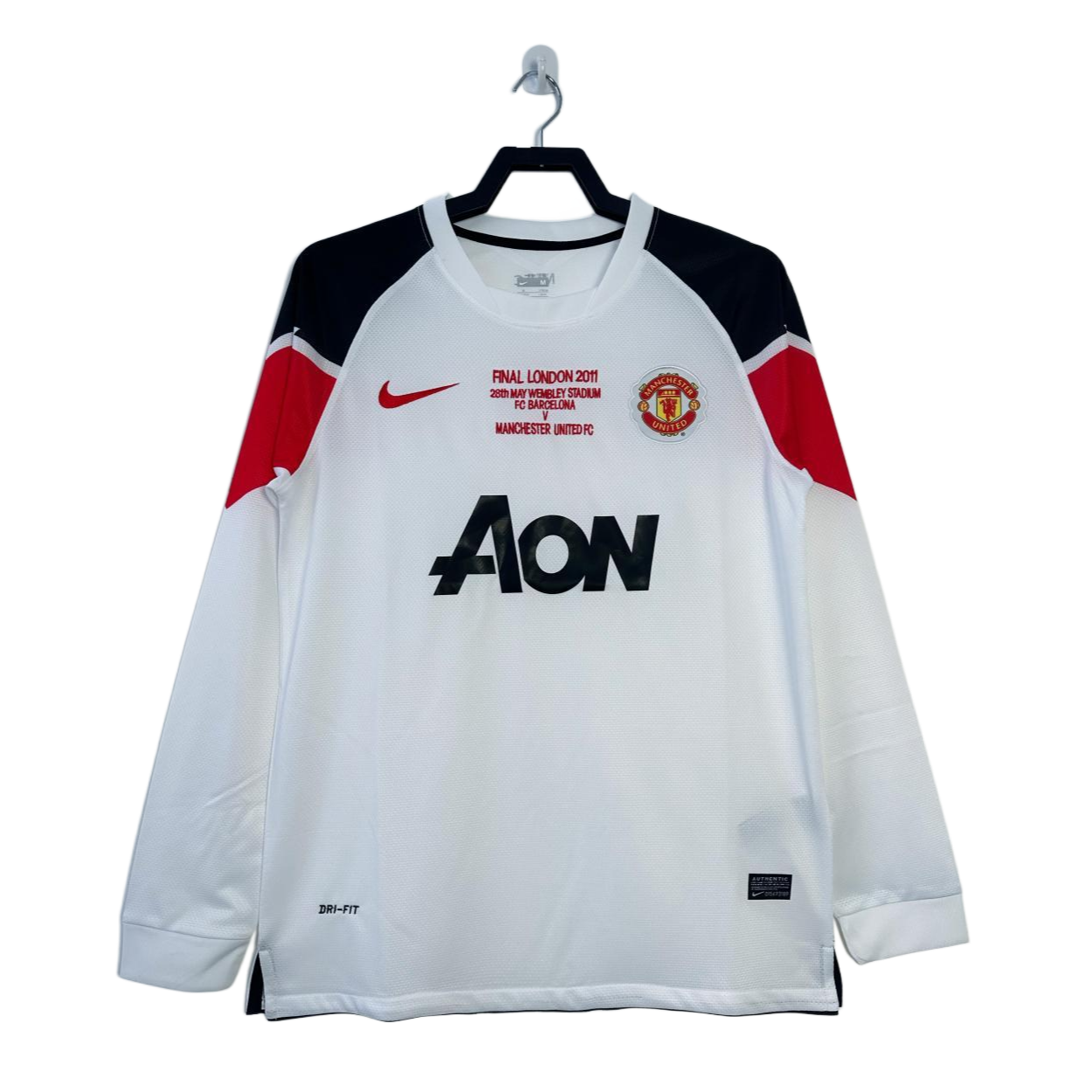 Retro Manchester United 2010/11 Away Final Long Sleeves