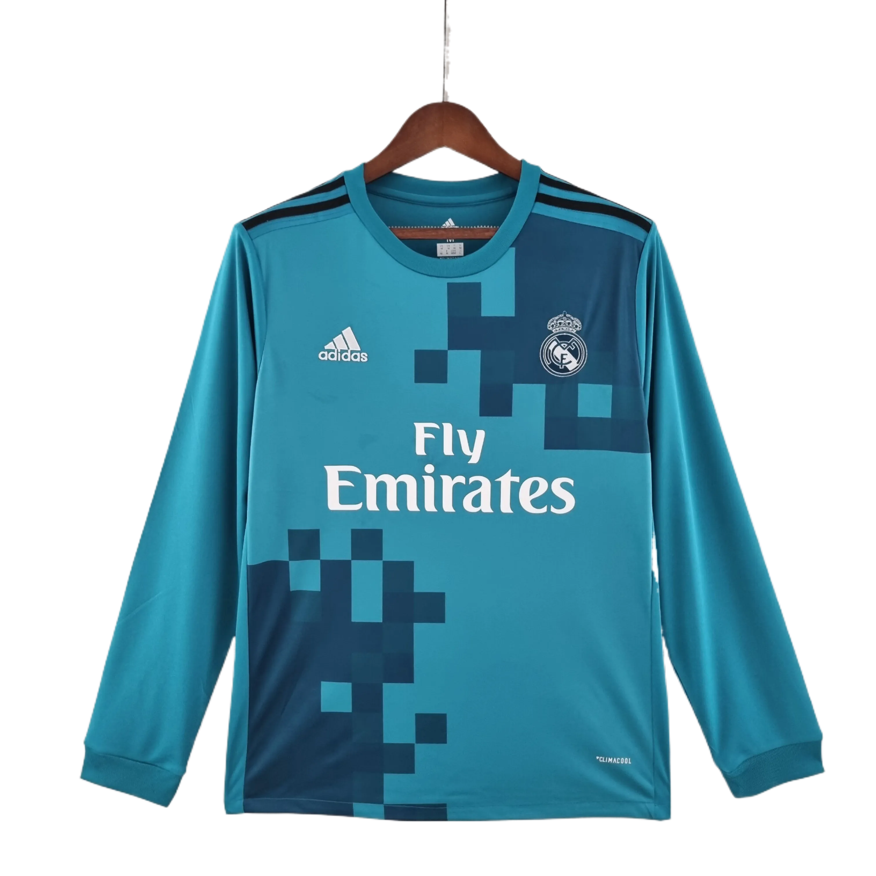 Retro  Real Mαdrid 17/18 Third Long Sleeve