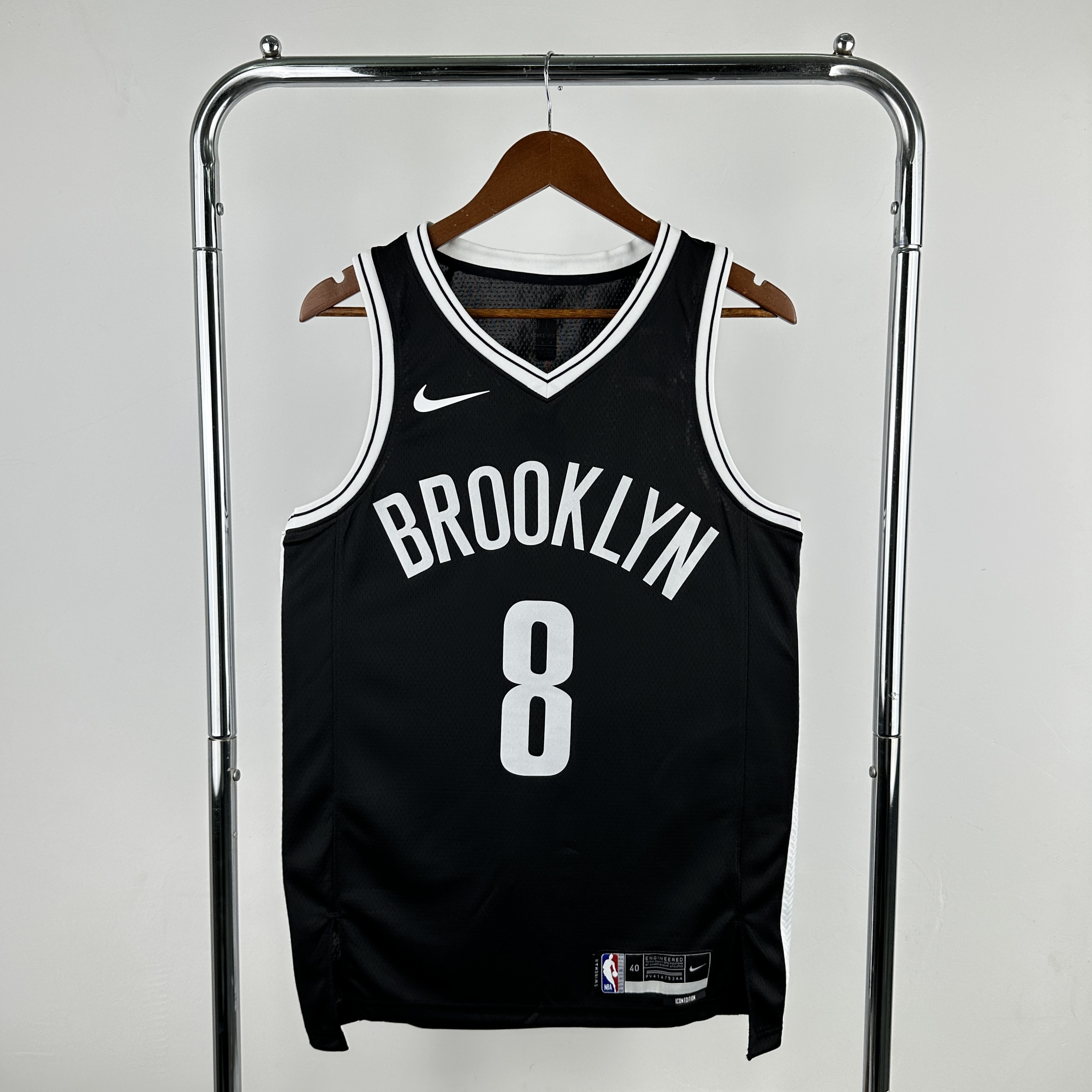 23 Season Brooklyn Nets Black  No. 8 CUI