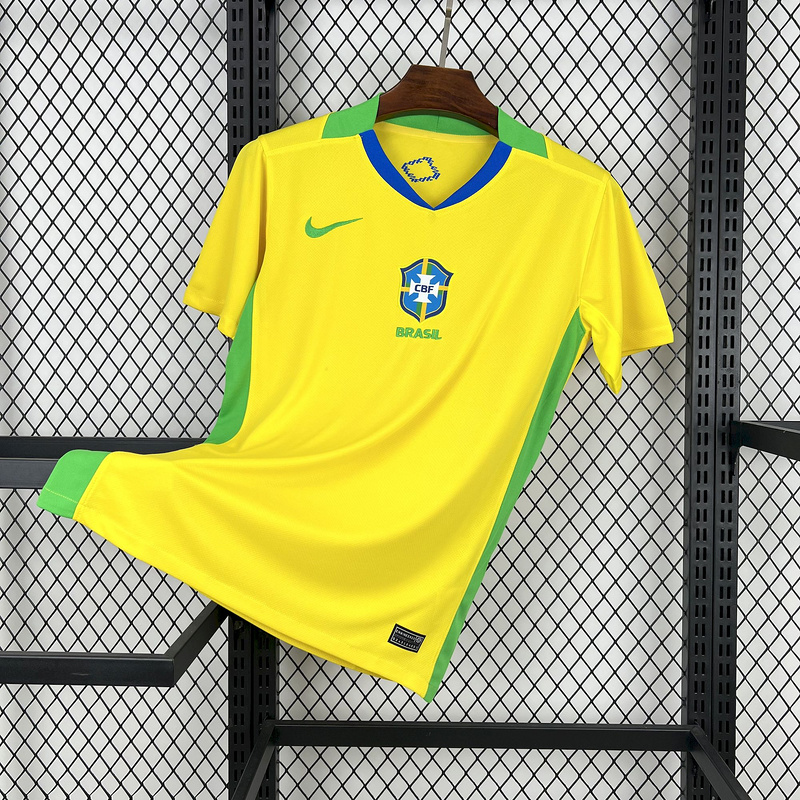Brazil 25/26 Home Yellow