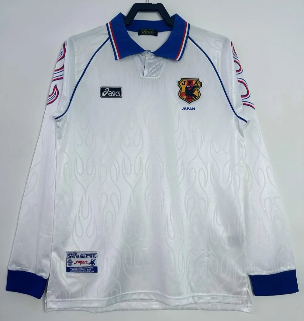 Retro Japan 1998 Away Kit Long Sleeves S-XXL