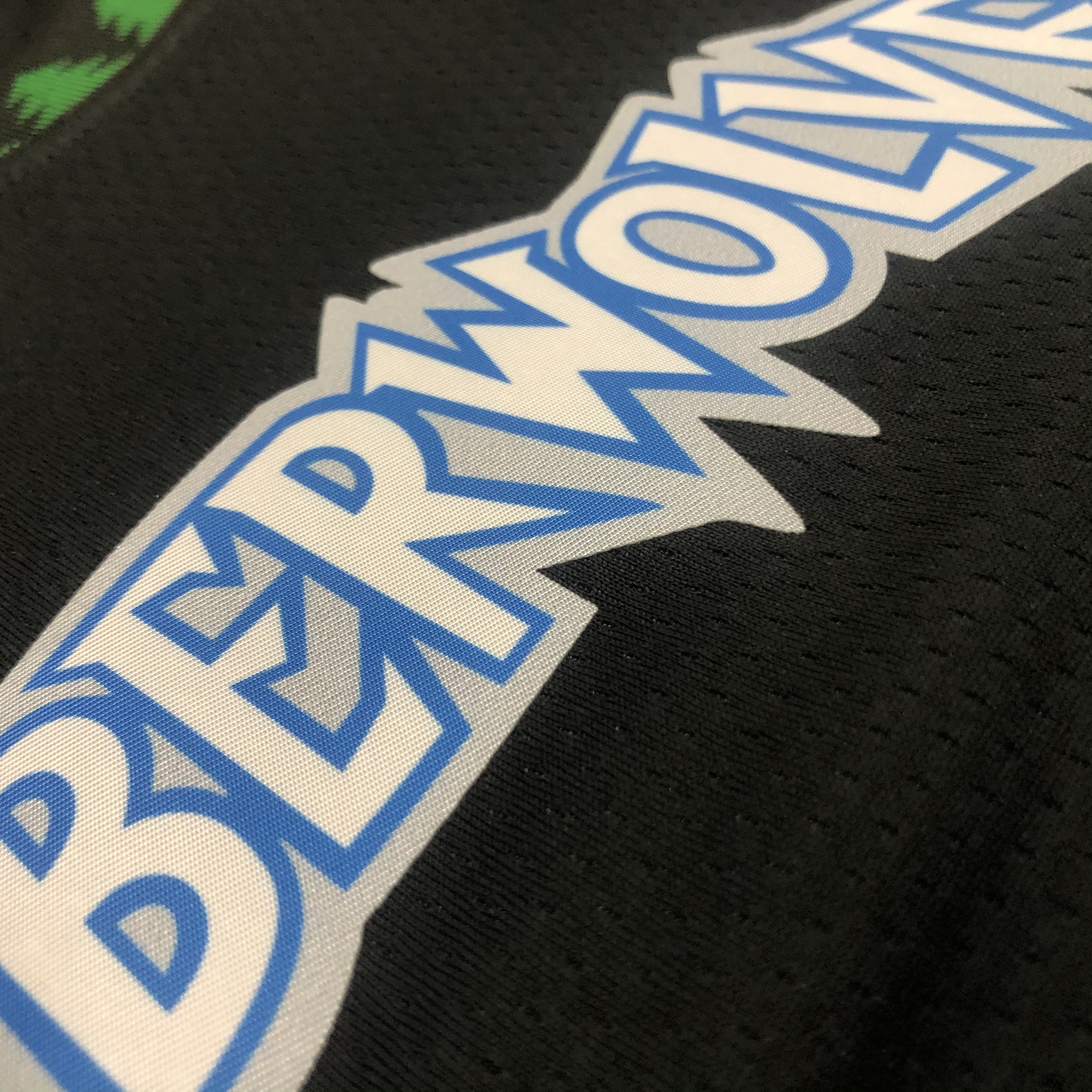 18 Season MINNESOTA TIMBERWOLVES BLACK  NO.25 ROSE