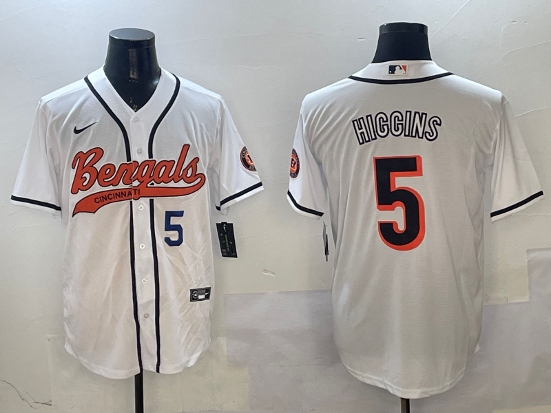 Cincinnati Bengals #5 WHITE