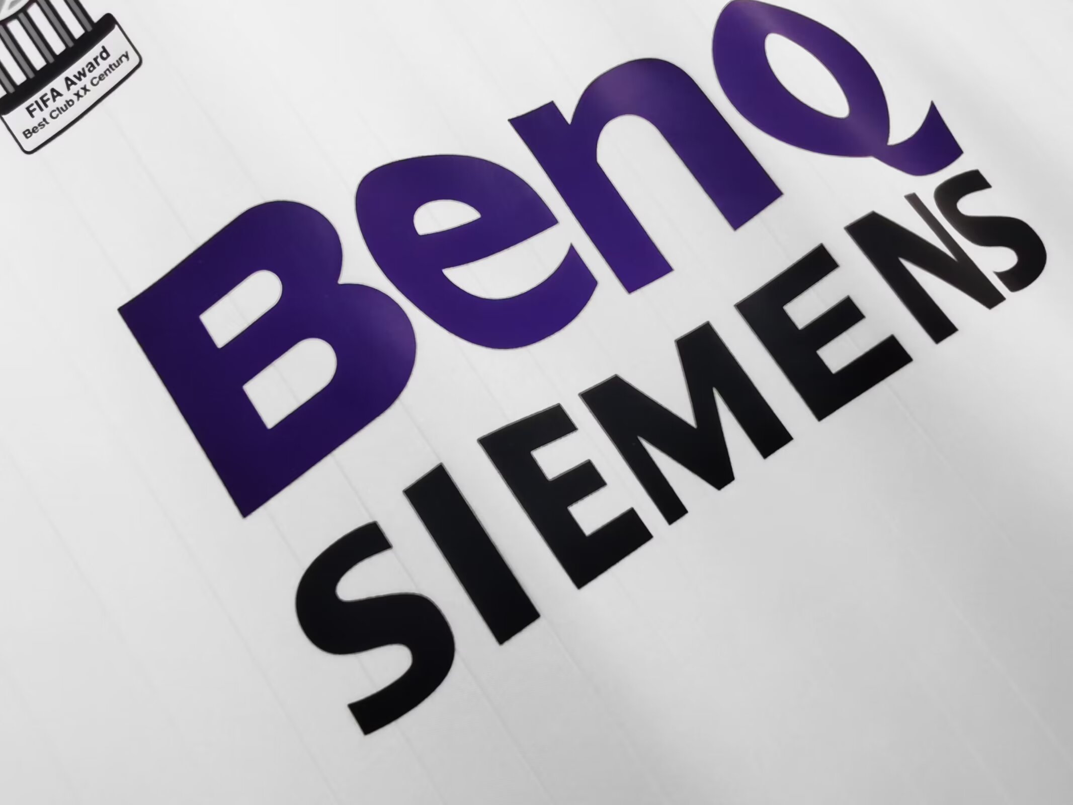 Retro  Real Mαdrid 06/07 Home White Long Sleeves