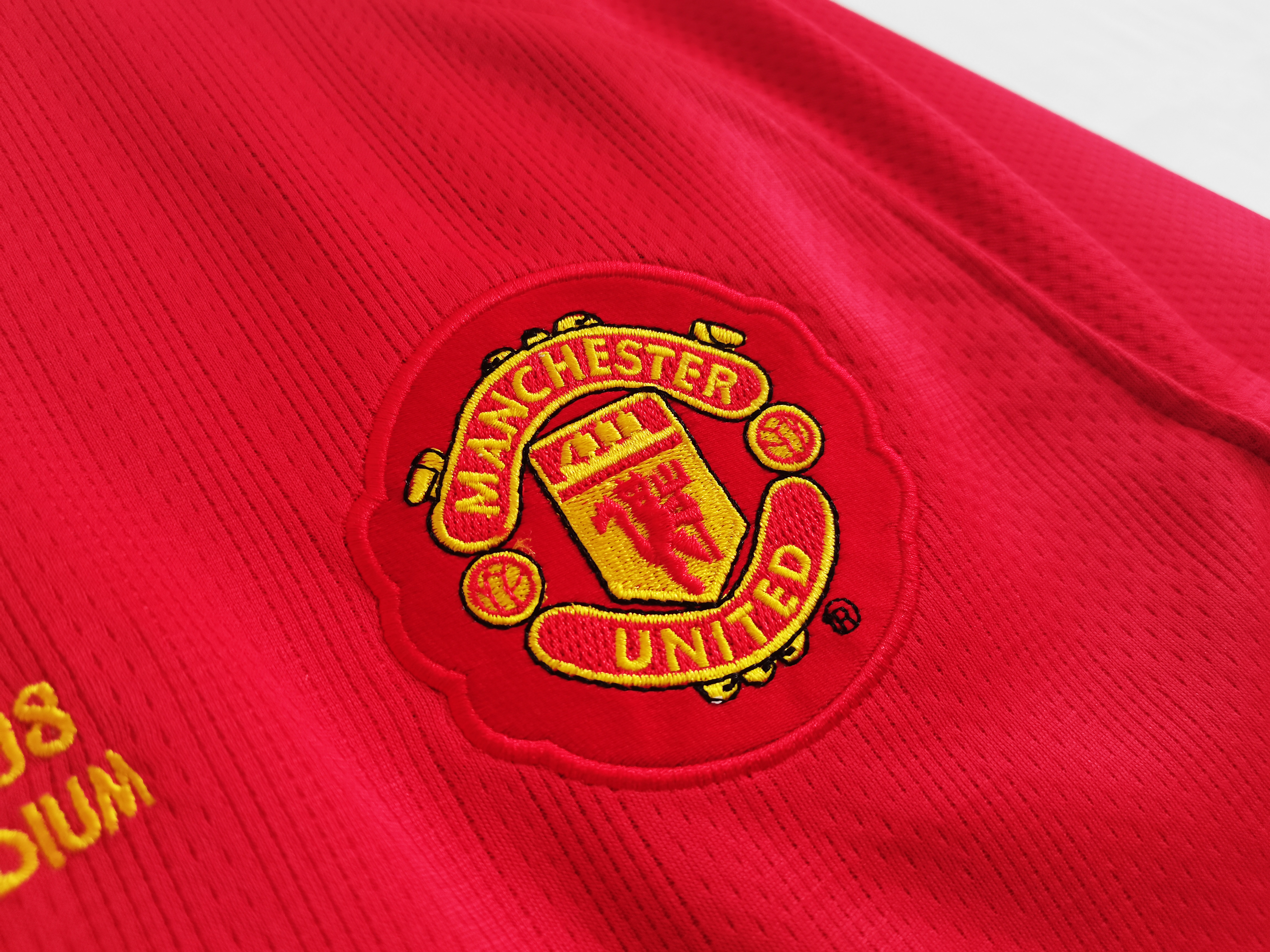 Retro Manchester United 07/08 Final Moscow Home Long Sleeve Red