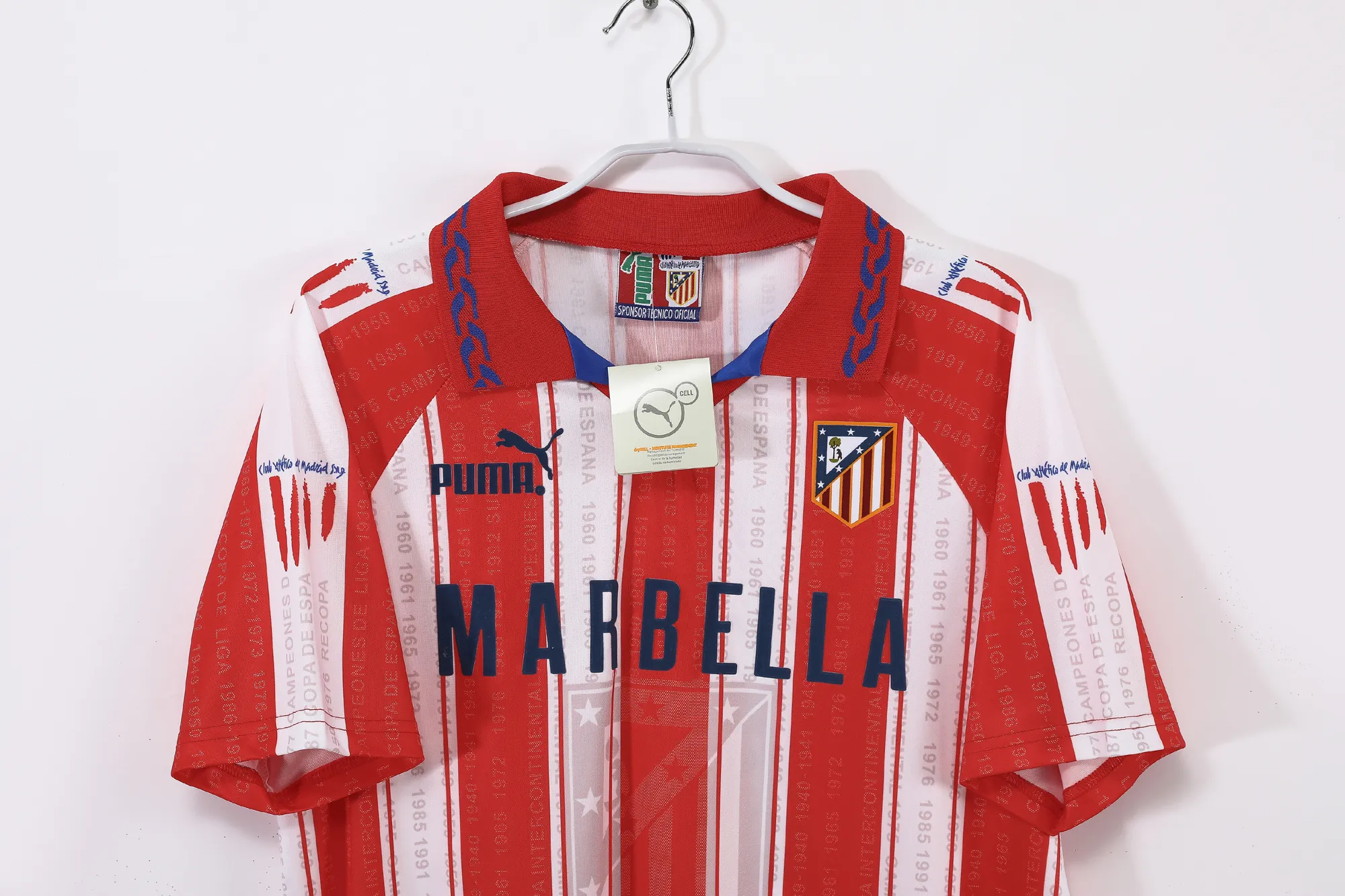 Atletico de Madrid 1995/96 Home S-XXL