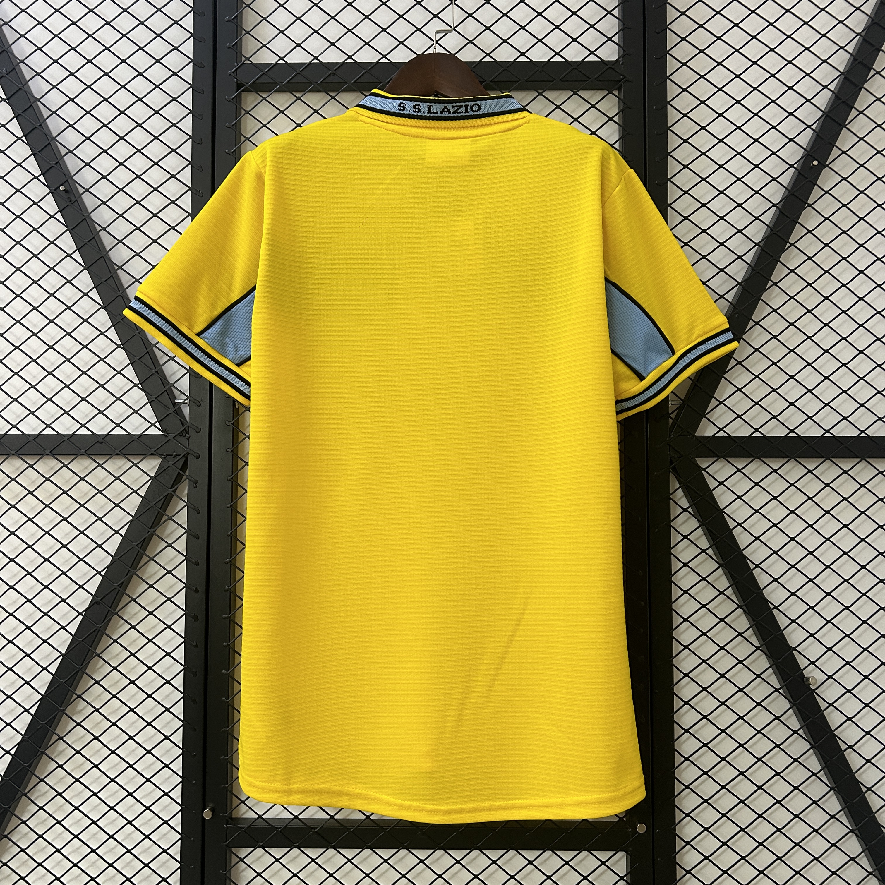 Retro 1998/99 Lazio Yellow Kit S-XXL