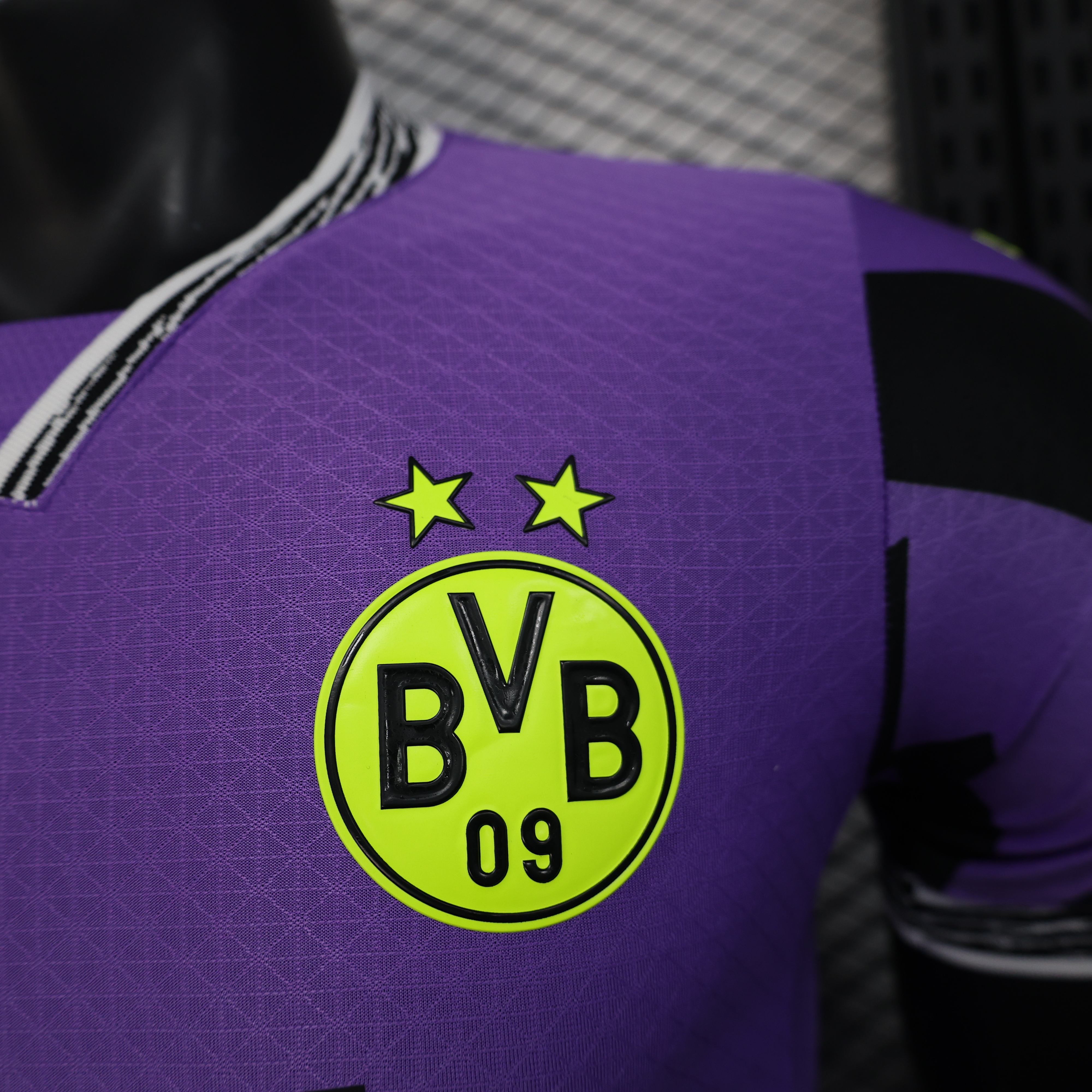 Player Version Borussia Dortmund 25/26 Goalkeeper Purple Shirt S-XXL