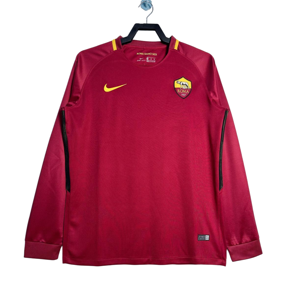 AS Roma 2017/18 Home  Long Sleeves S-XXL