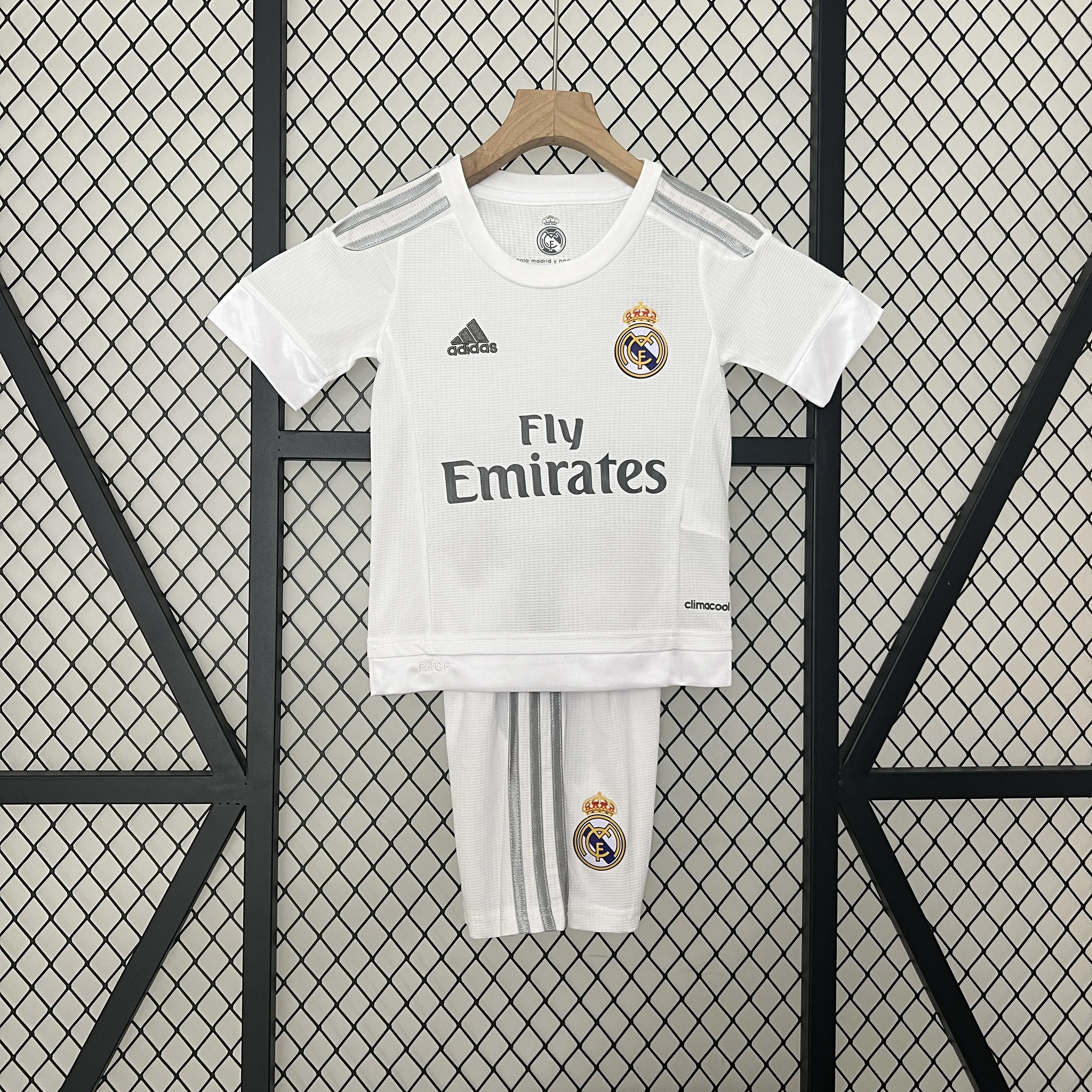 Kids Kit Real Mαdrid 15/16 Home White