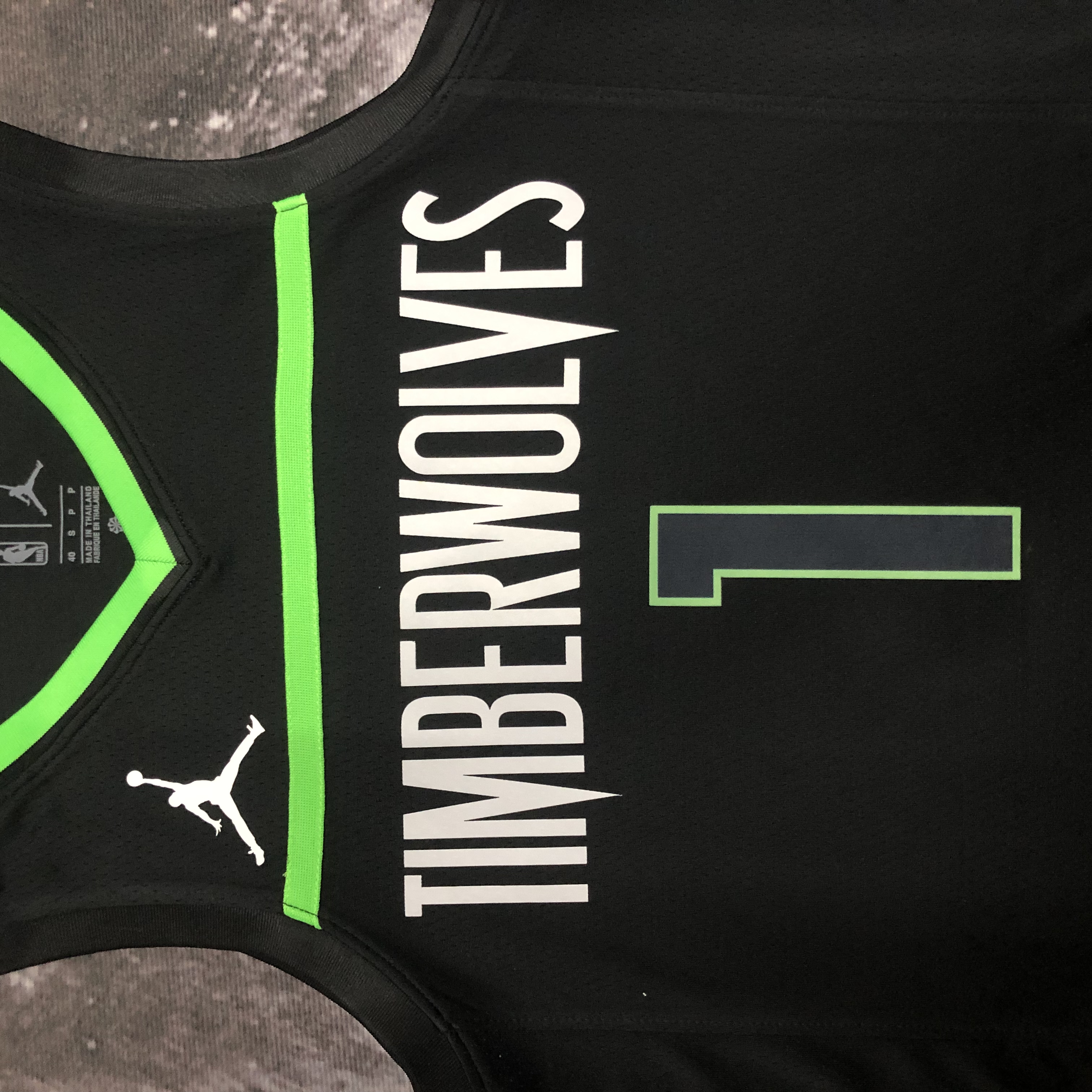 23 SEASON MINNESOTA TIMBERWOLVES FLYER  NO.1 Edwards