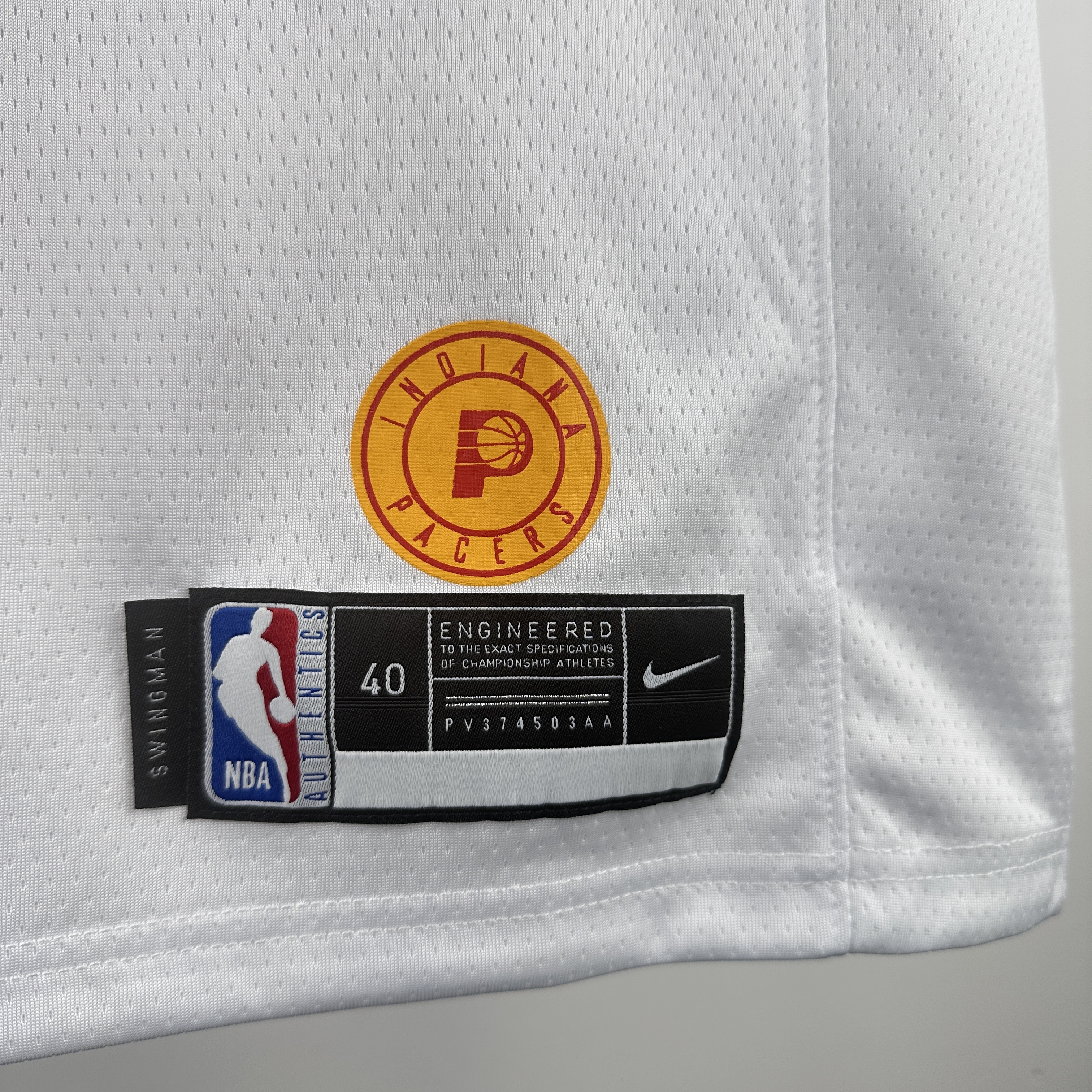 20 Season Indiana Pacers White  No.0 Haliburton