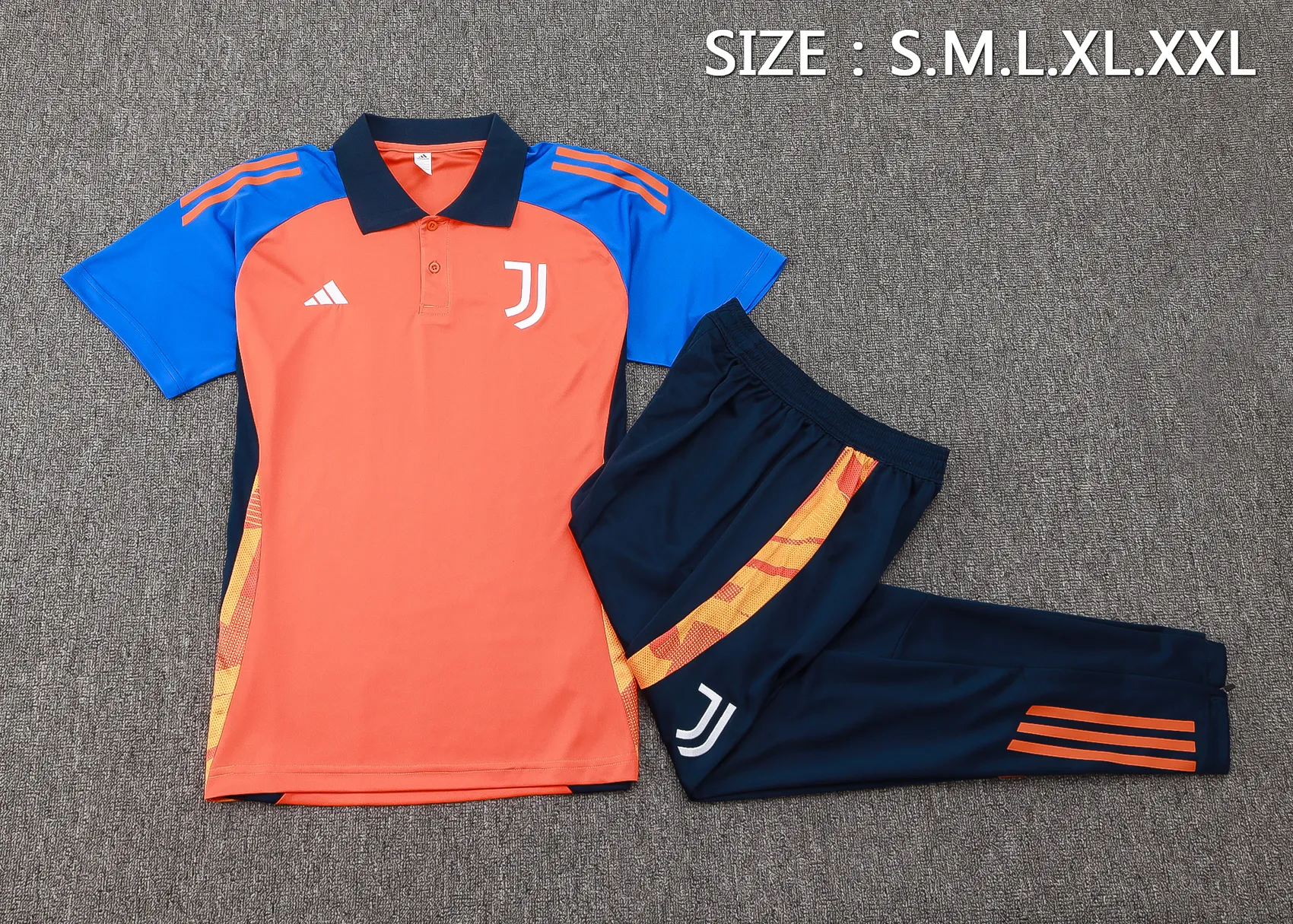 Juventus Short Sleeves Polo Training Suit C1108