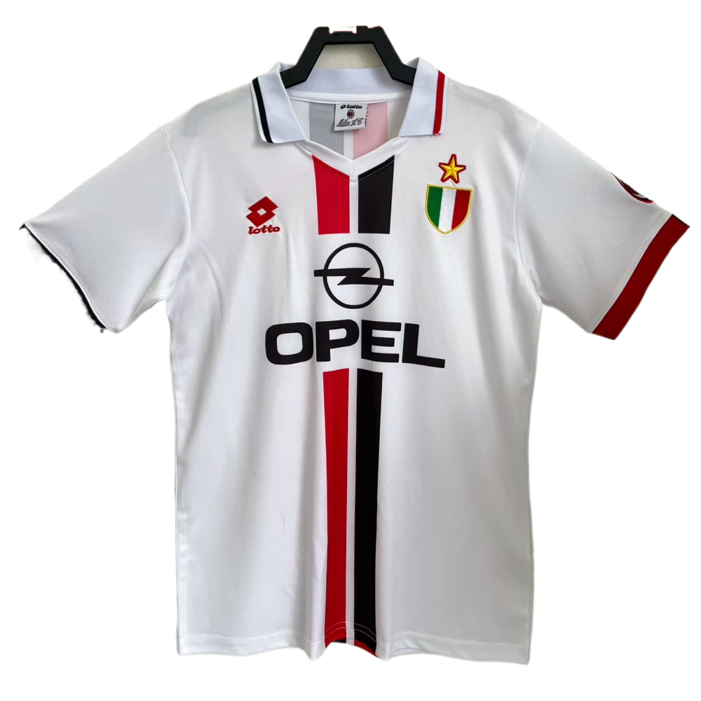 Retro 95/96 AC Milan Away White