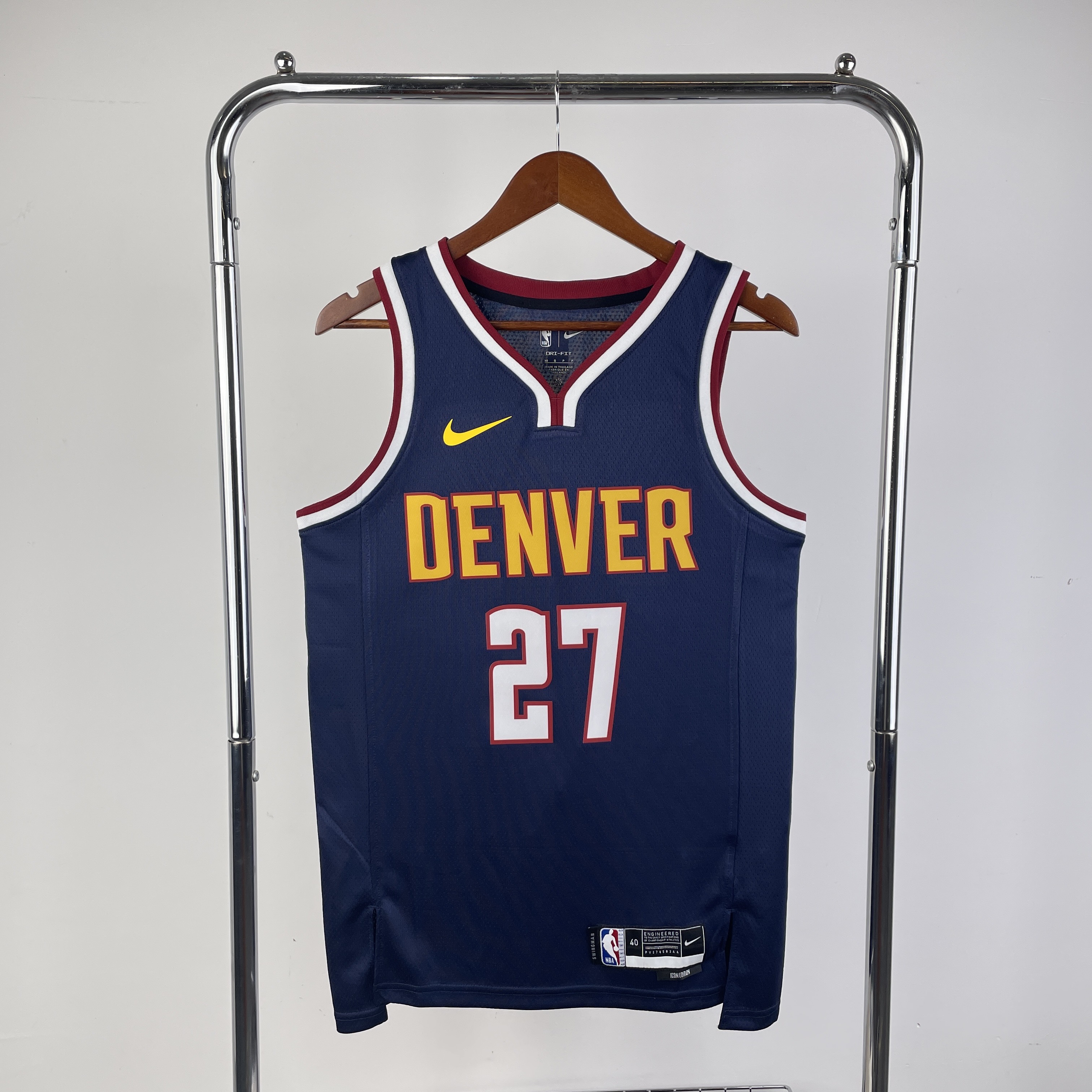 23 Season Denver Nuggets Purplish Blue  No.27 Murray