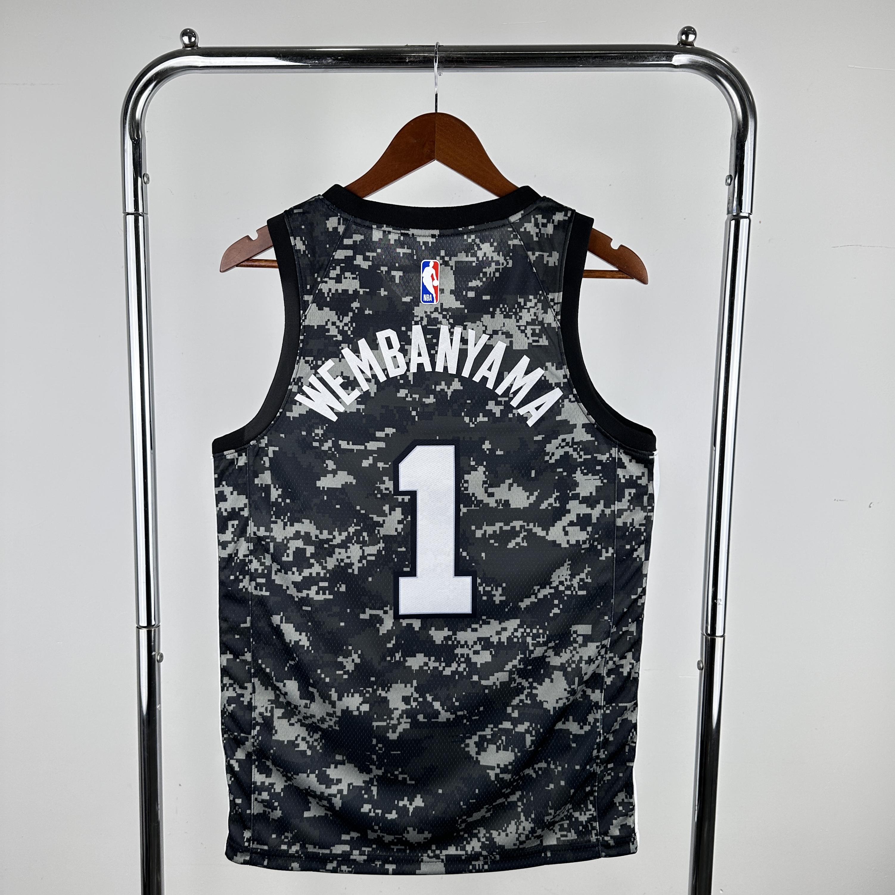 SAN ANTONIO SPURS CAMO  #1 WEMBANYAMA