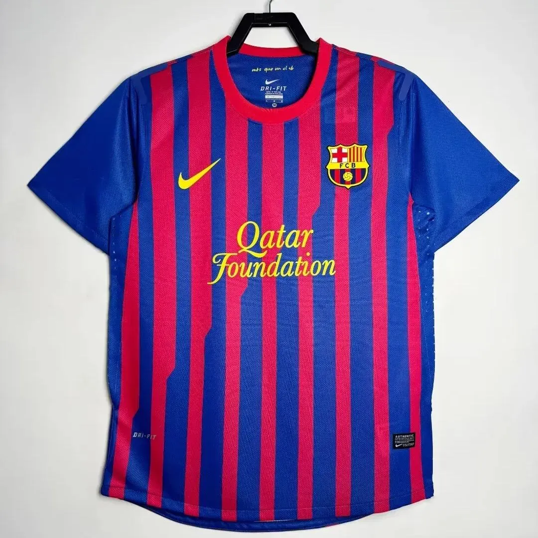 Retro 11/12 Barcelona Home Kit S-XXL