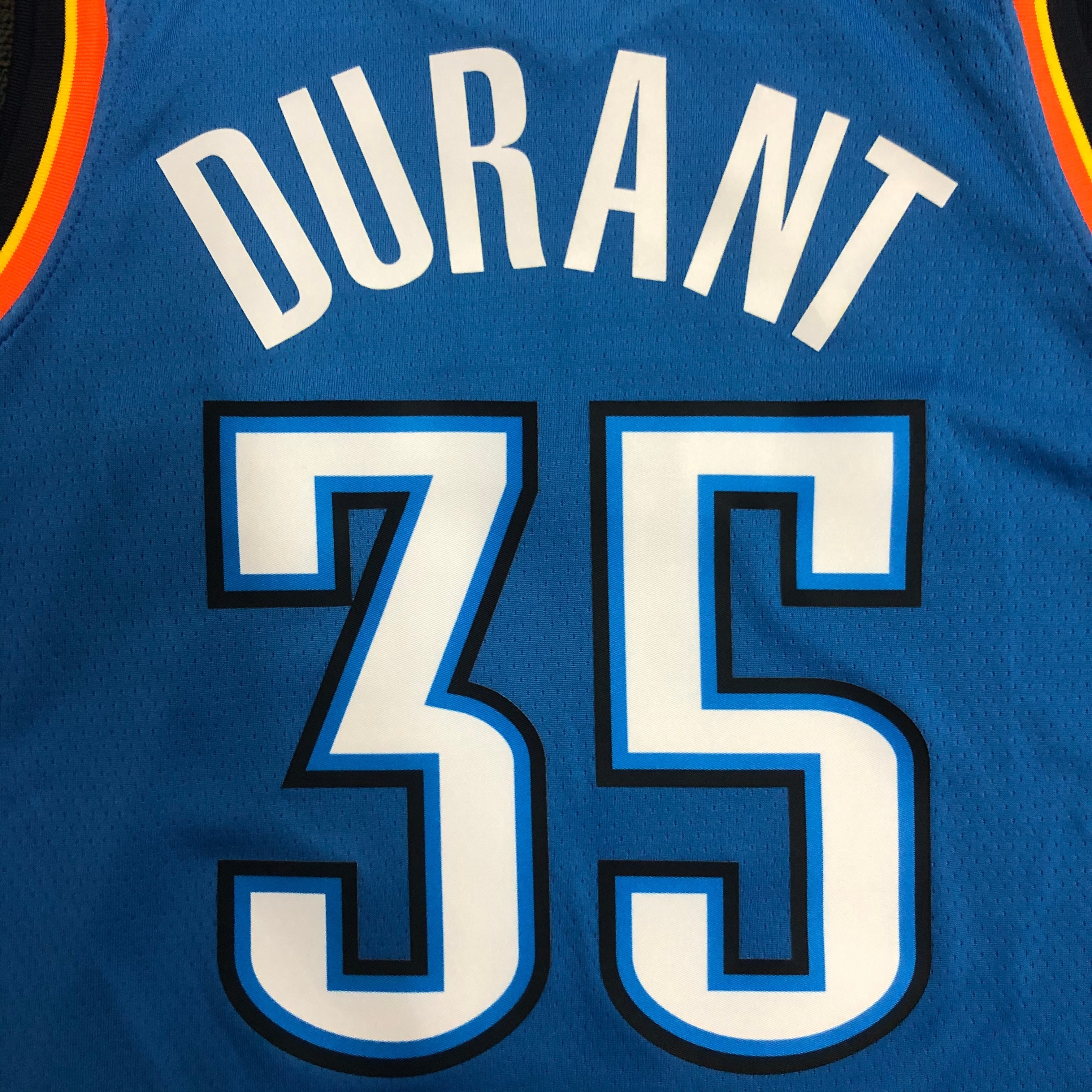 Oklahoma City Thunder Blue  No.35 Durant